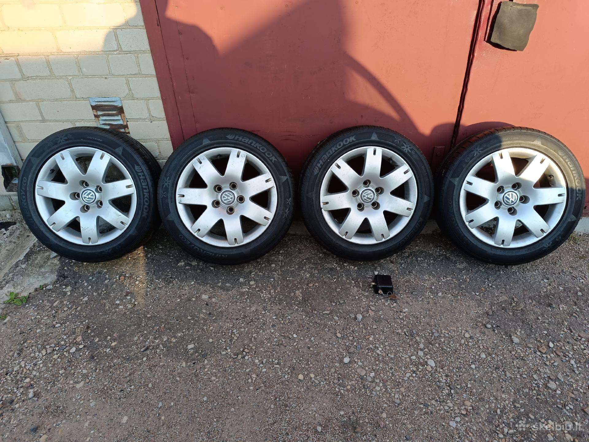 VW pasat golf saranratlankiai su padangom