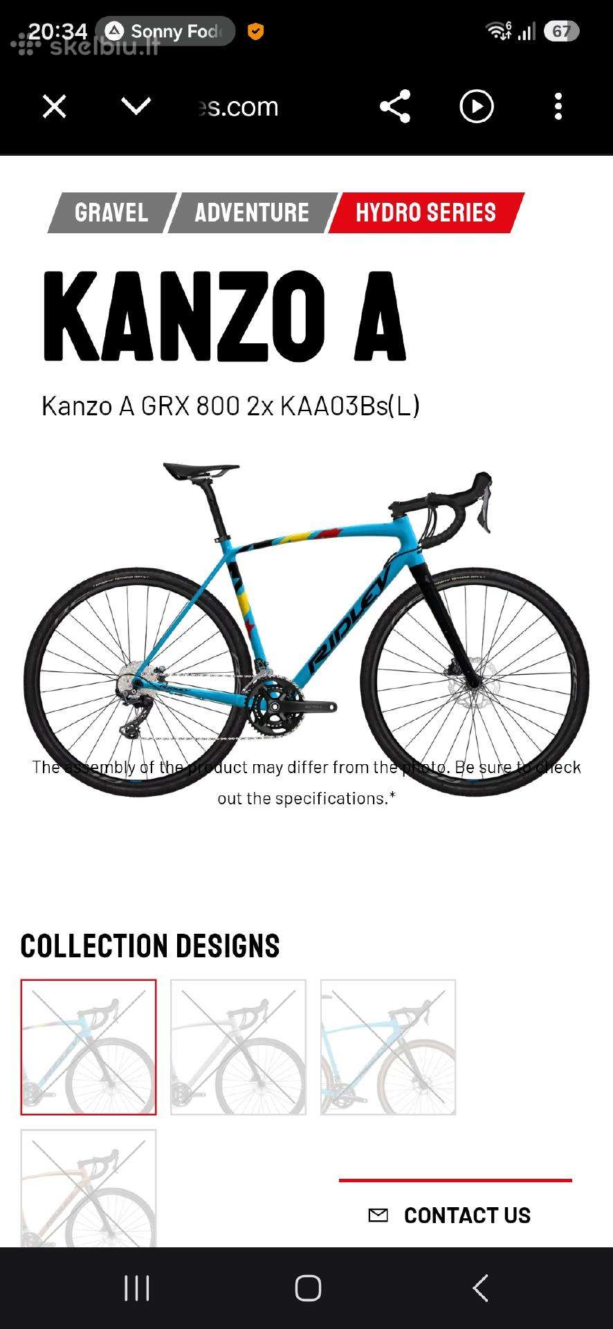 Другое велосипед Ridley 28″