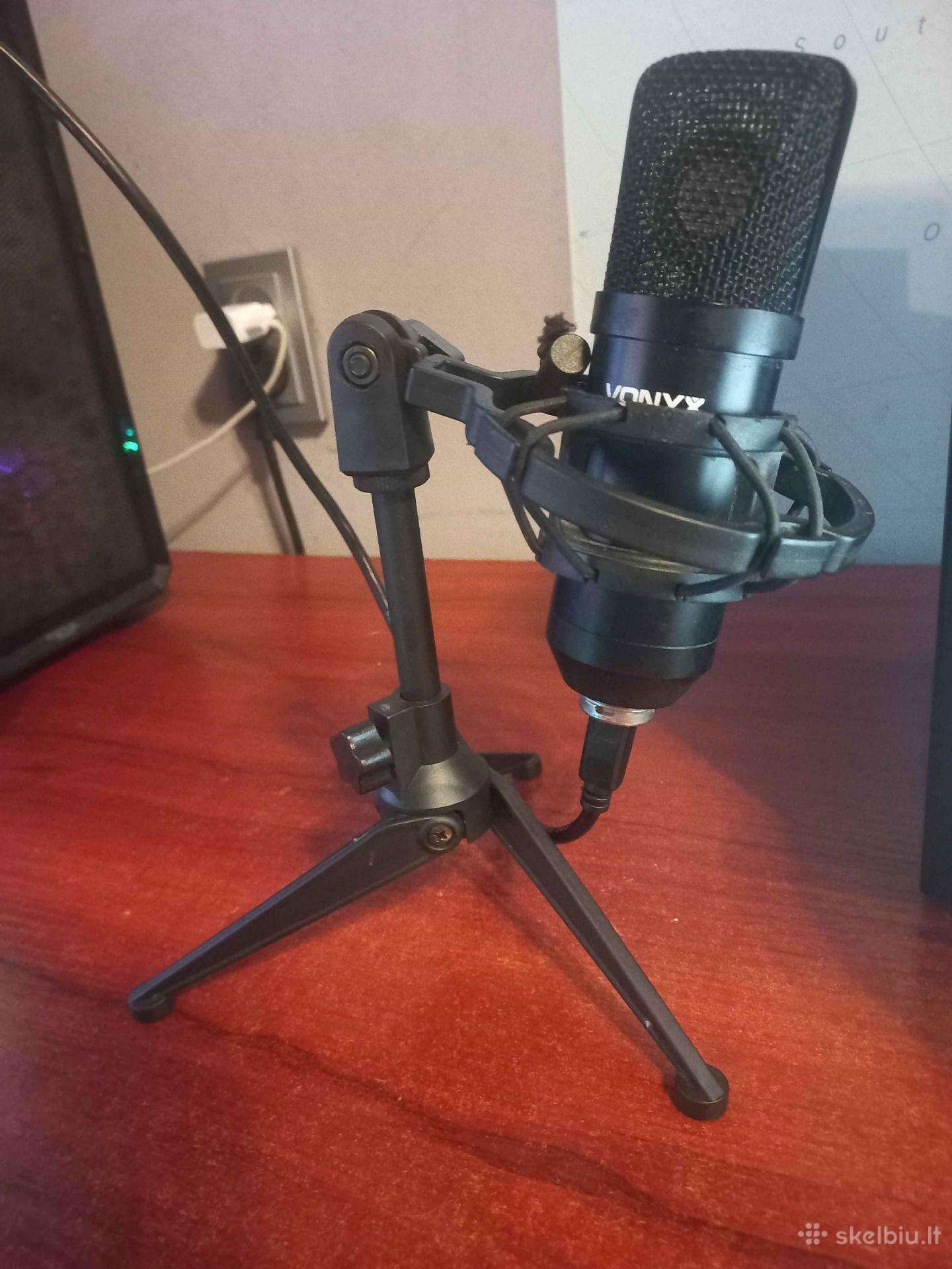 Studijinis mikrofonas Vonyx (žaidimams).