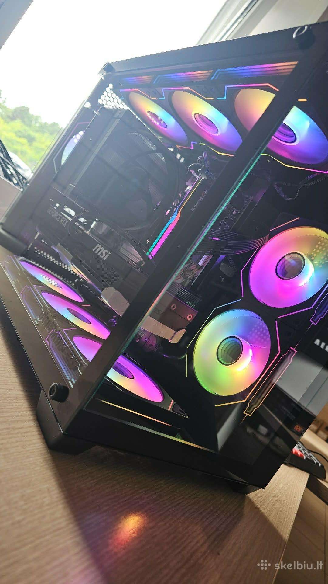Galingas žaidimų kompiuteris R7 7800x3d / Rtx 5080