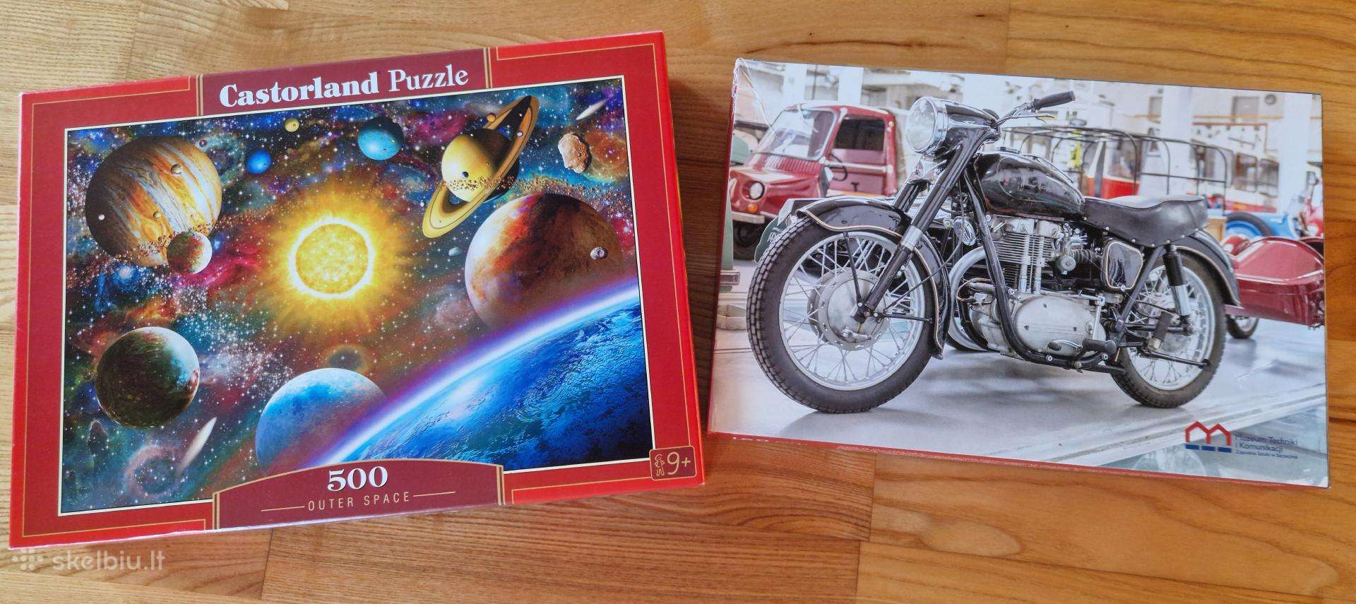 Dėlionė (puzzle) 500 Castorland + 160 dėlionė