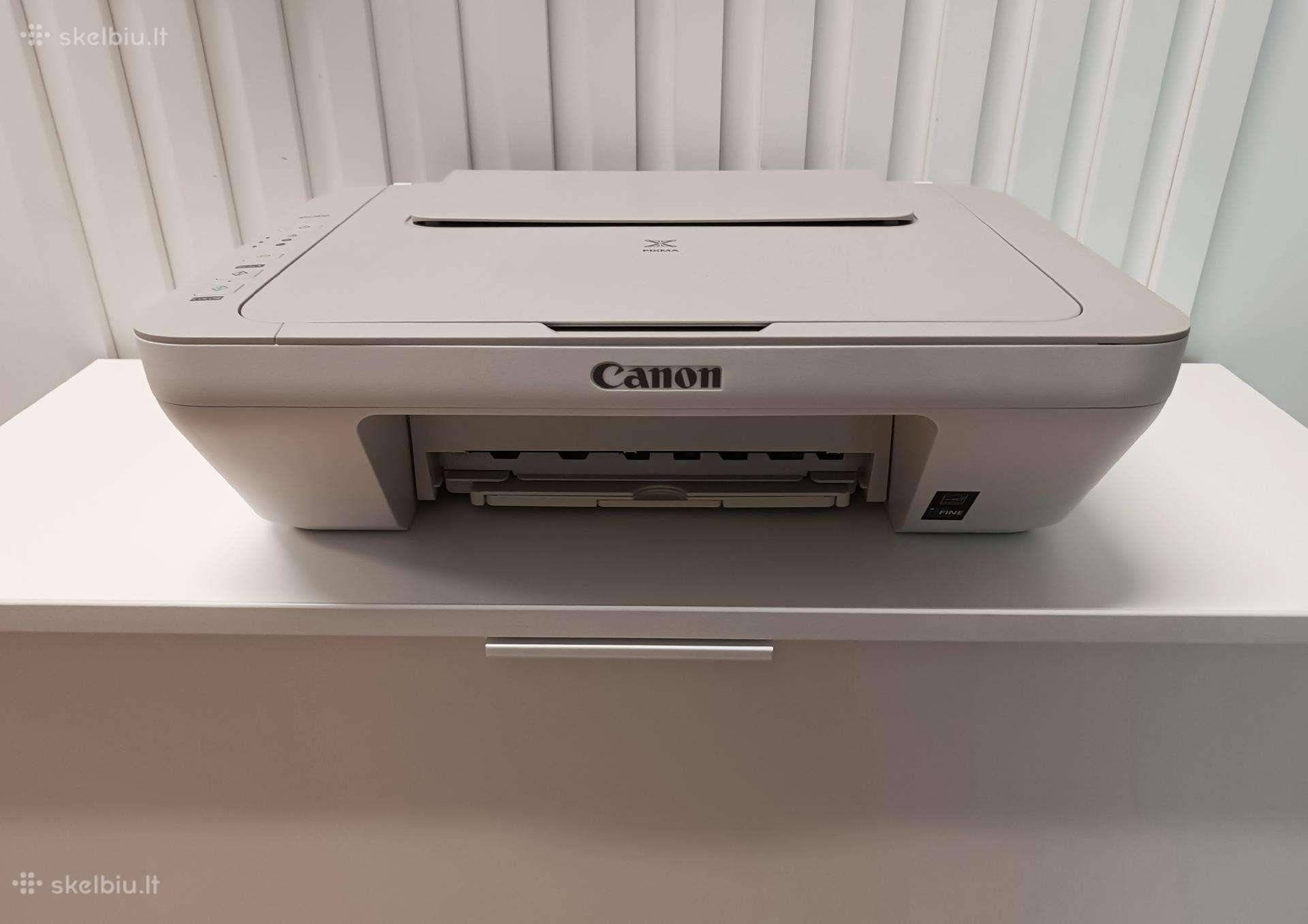 Canon Pixma Mg2450 + naujos XL kasetės