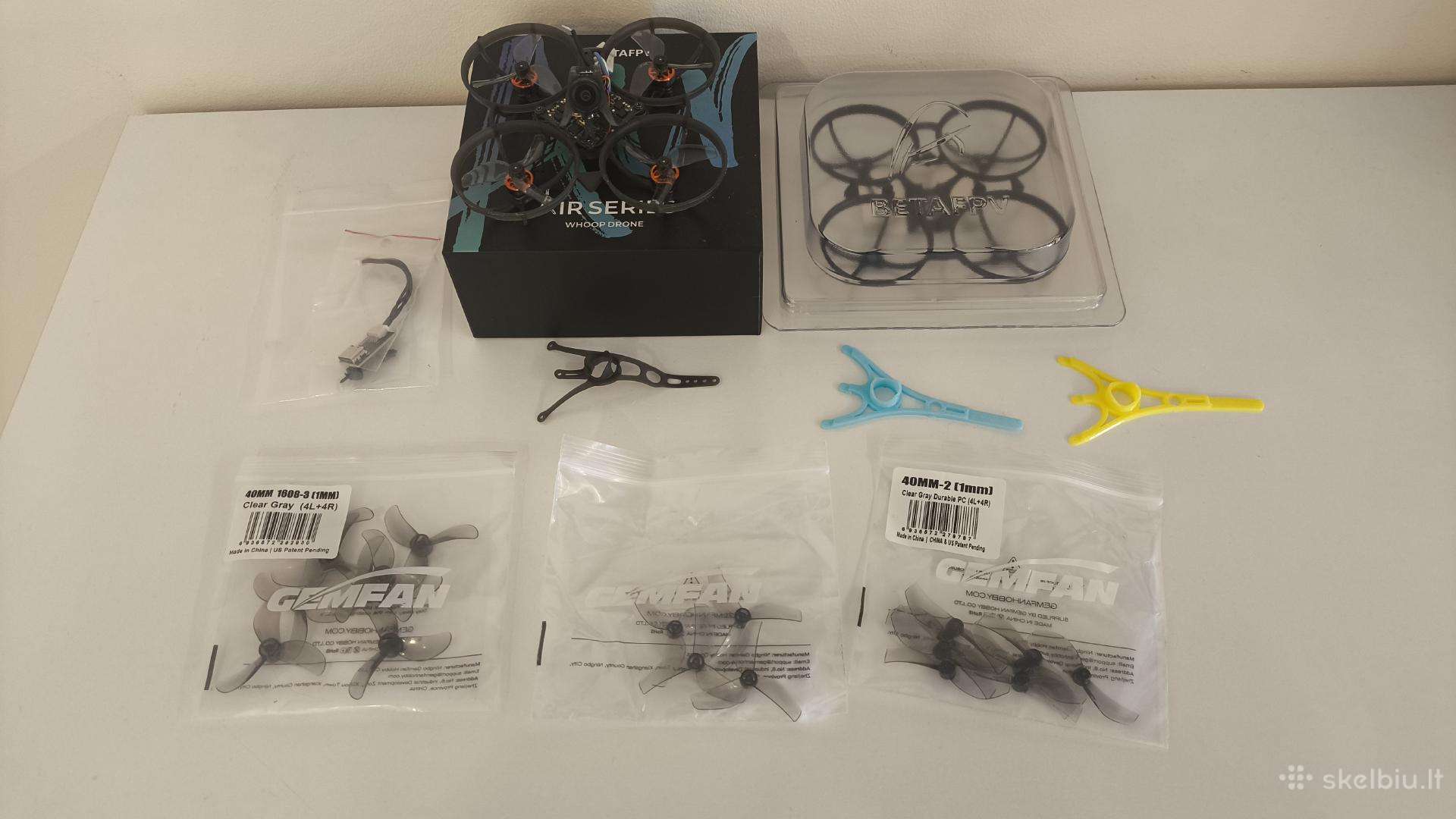Fpv dronas su detalėm Air75ii Champion ir dėžute