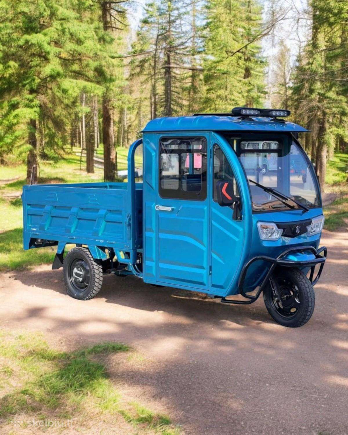 Elektrinis krovininis triratis motoroleris SL-07