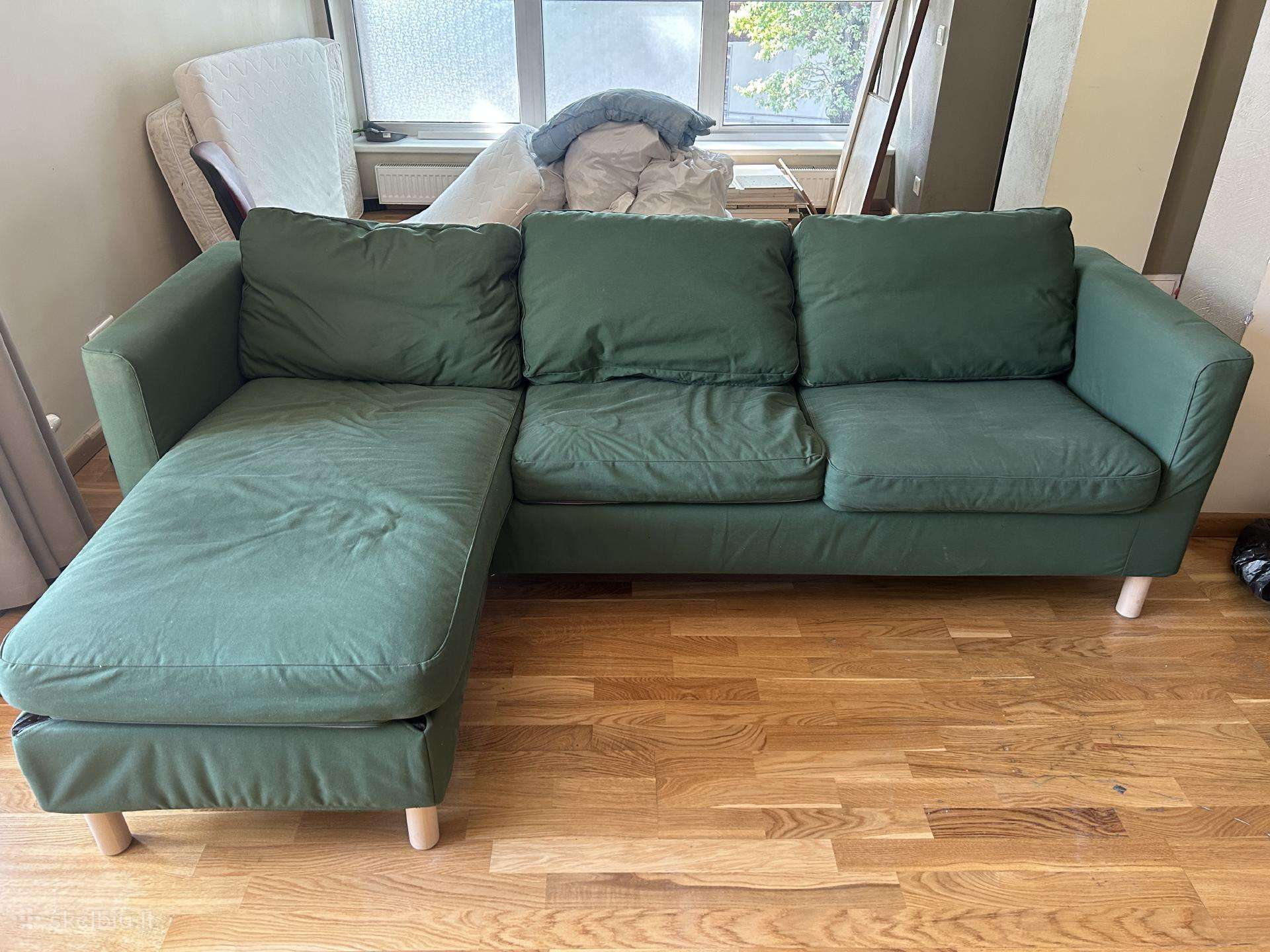 Naudota, Ikea Pärup serijos trivietė sofa.