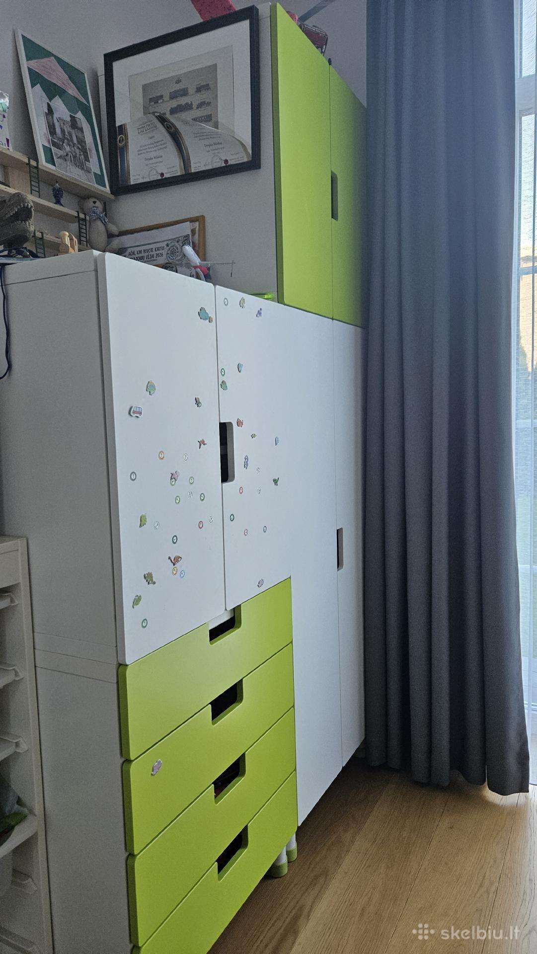 Ikea baldai vaikų kambariui