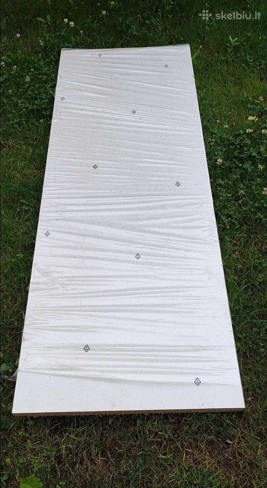 Naujas stalviršis blizgus metmenys 162.5cm ant 60c