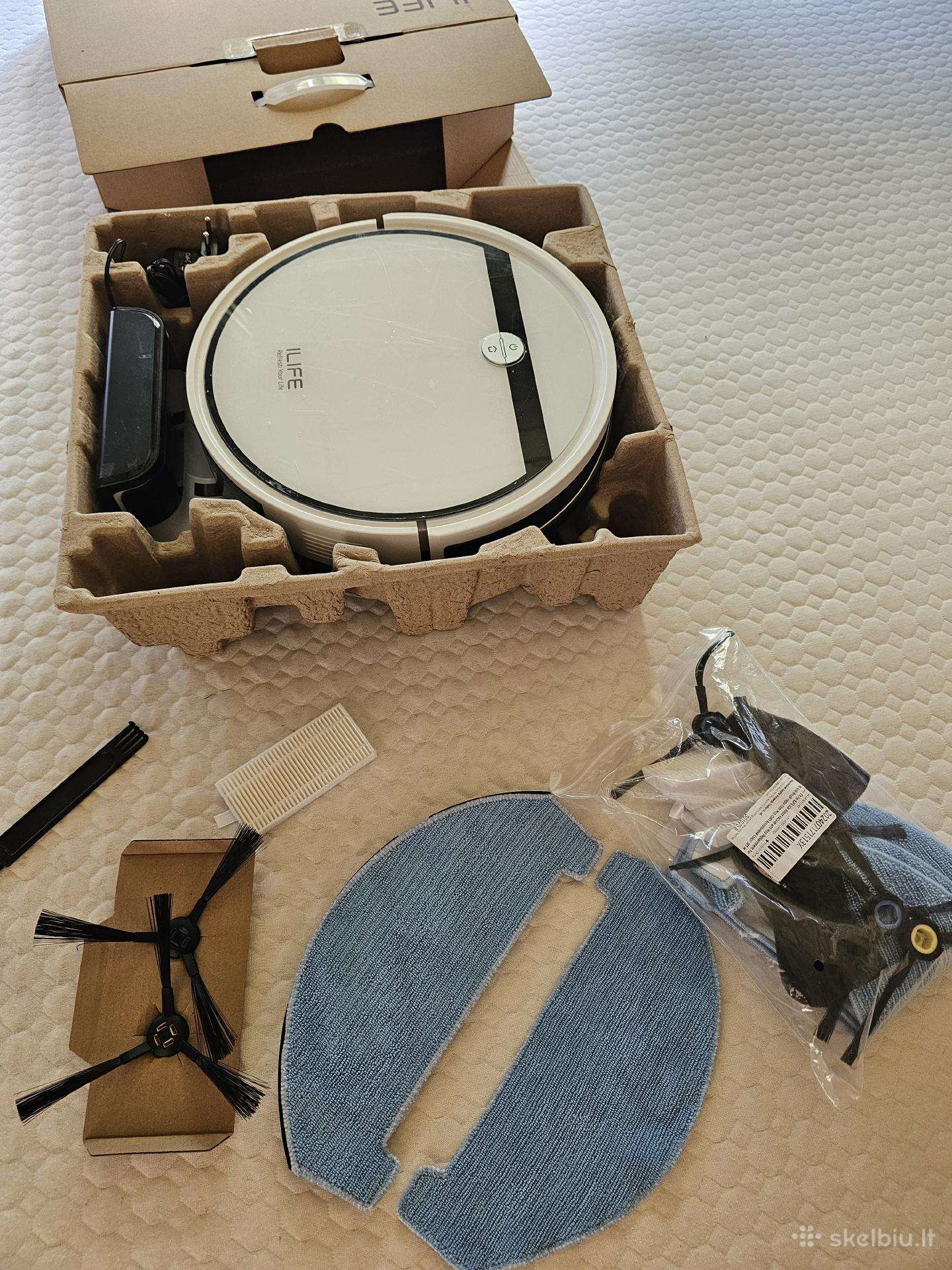 Ilife v3x siurblys - robotas
