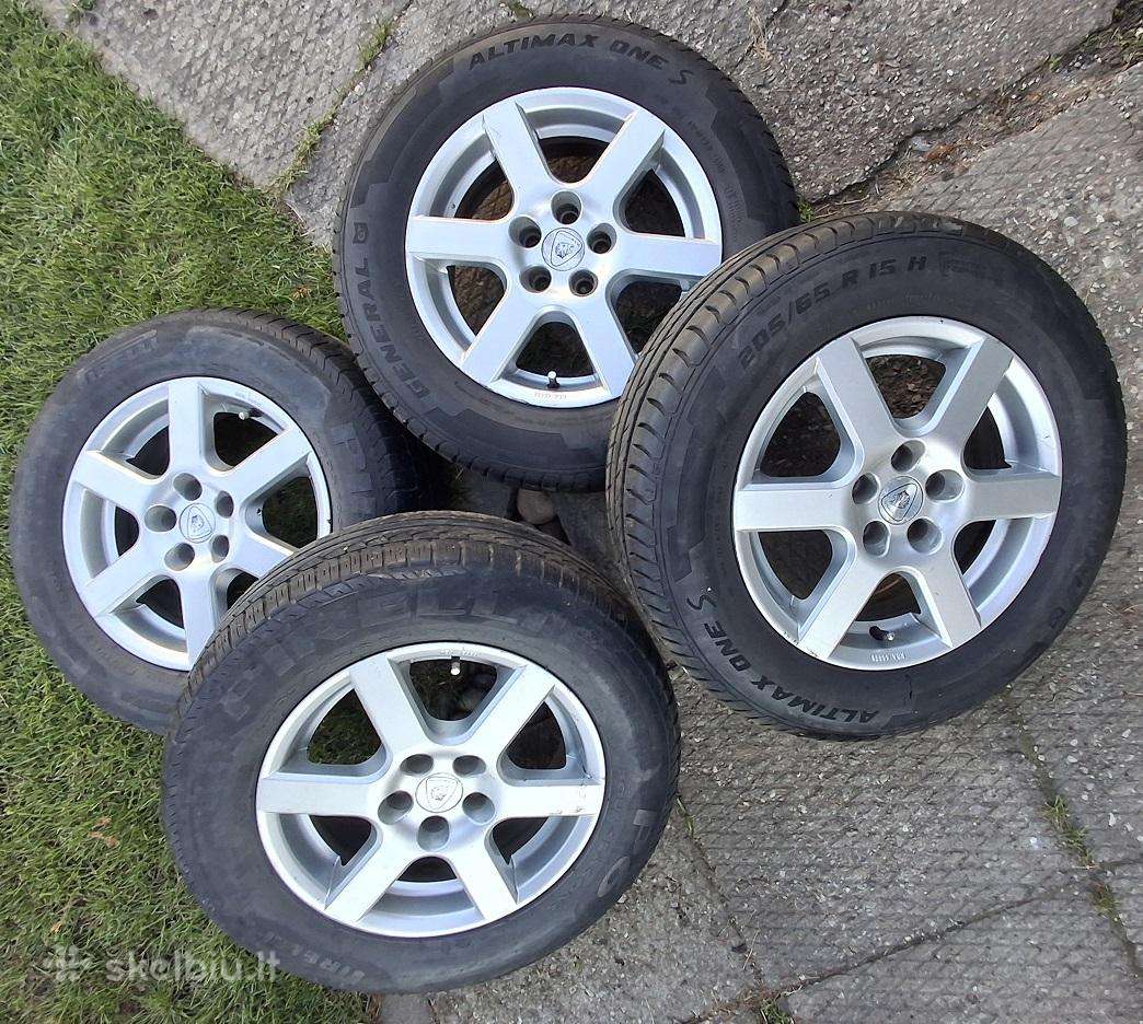 Lengvojo lydinio R15 ratlankiai