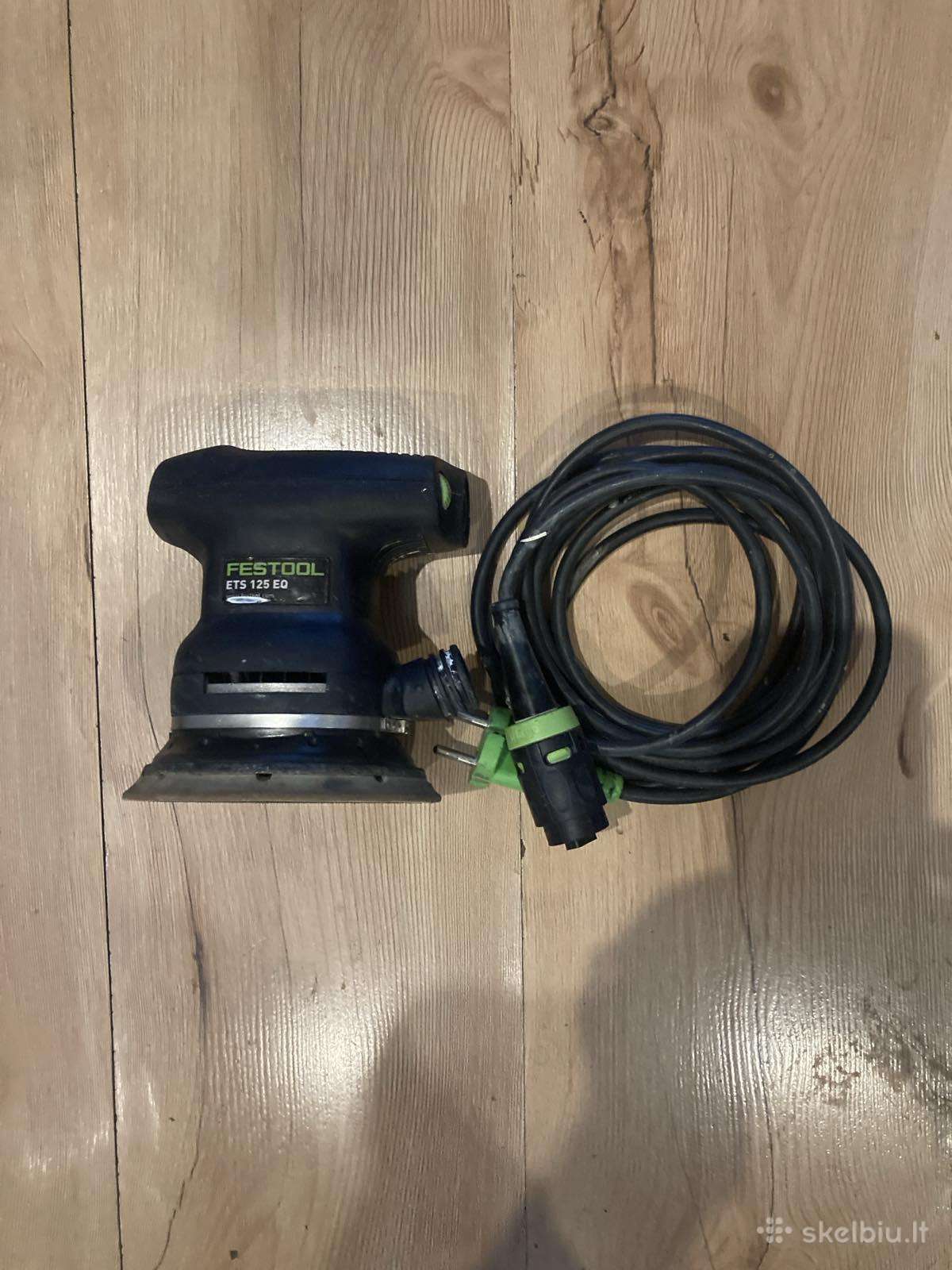 Šlifuoklį Festool Ets 125 Eq