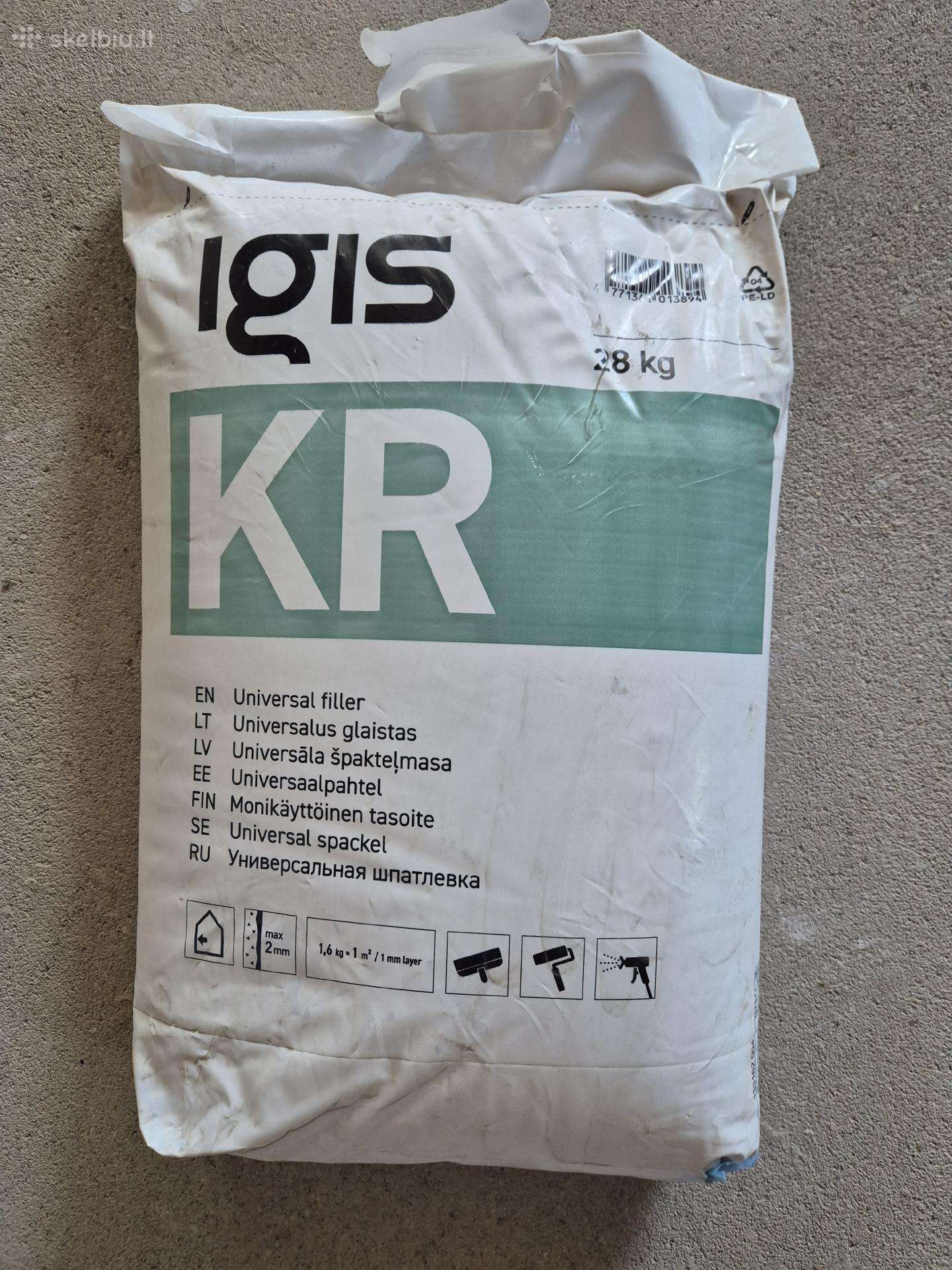 Glaistas igis kr