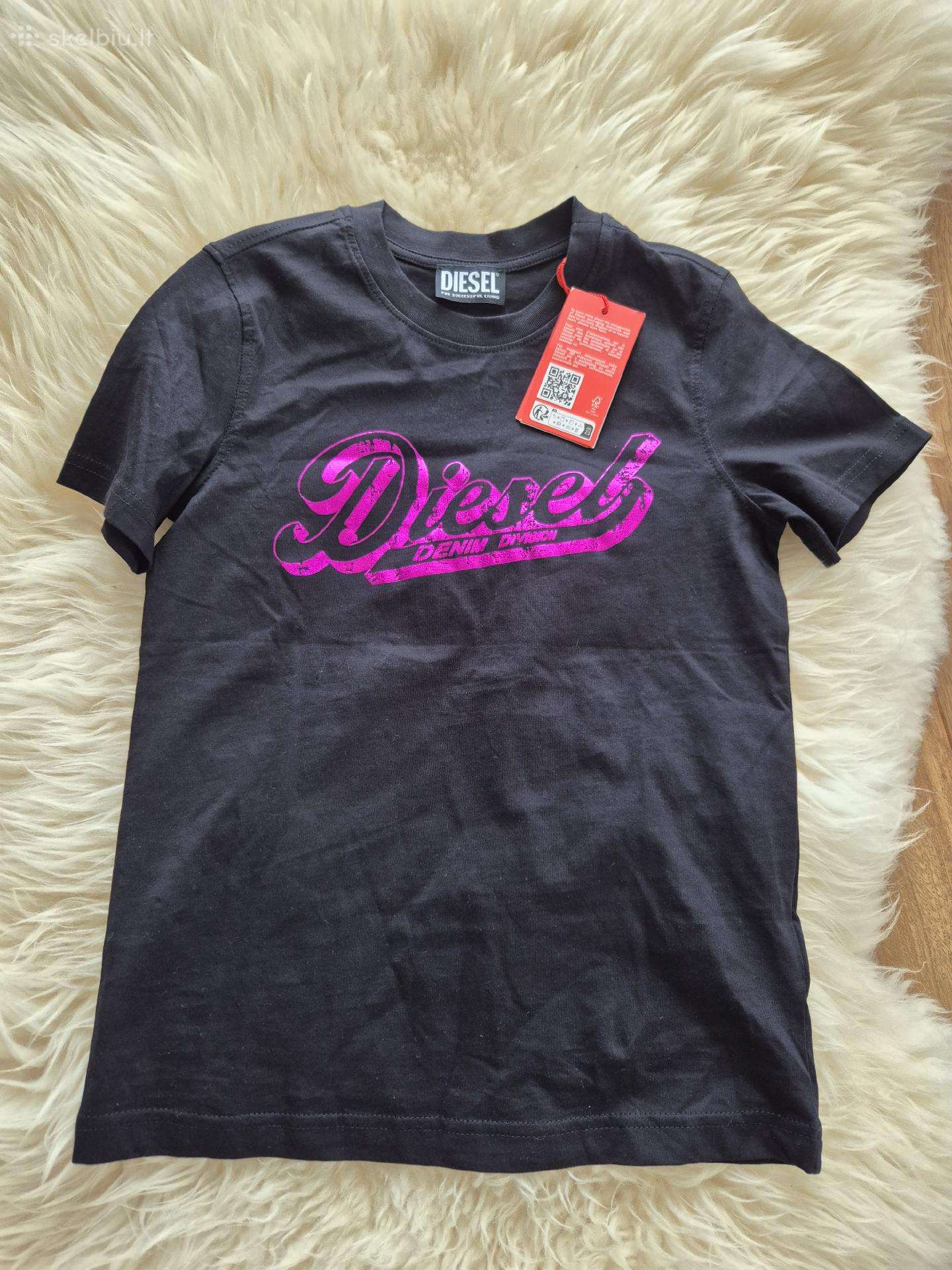 Diesel originalus mergaitei marškinėliai