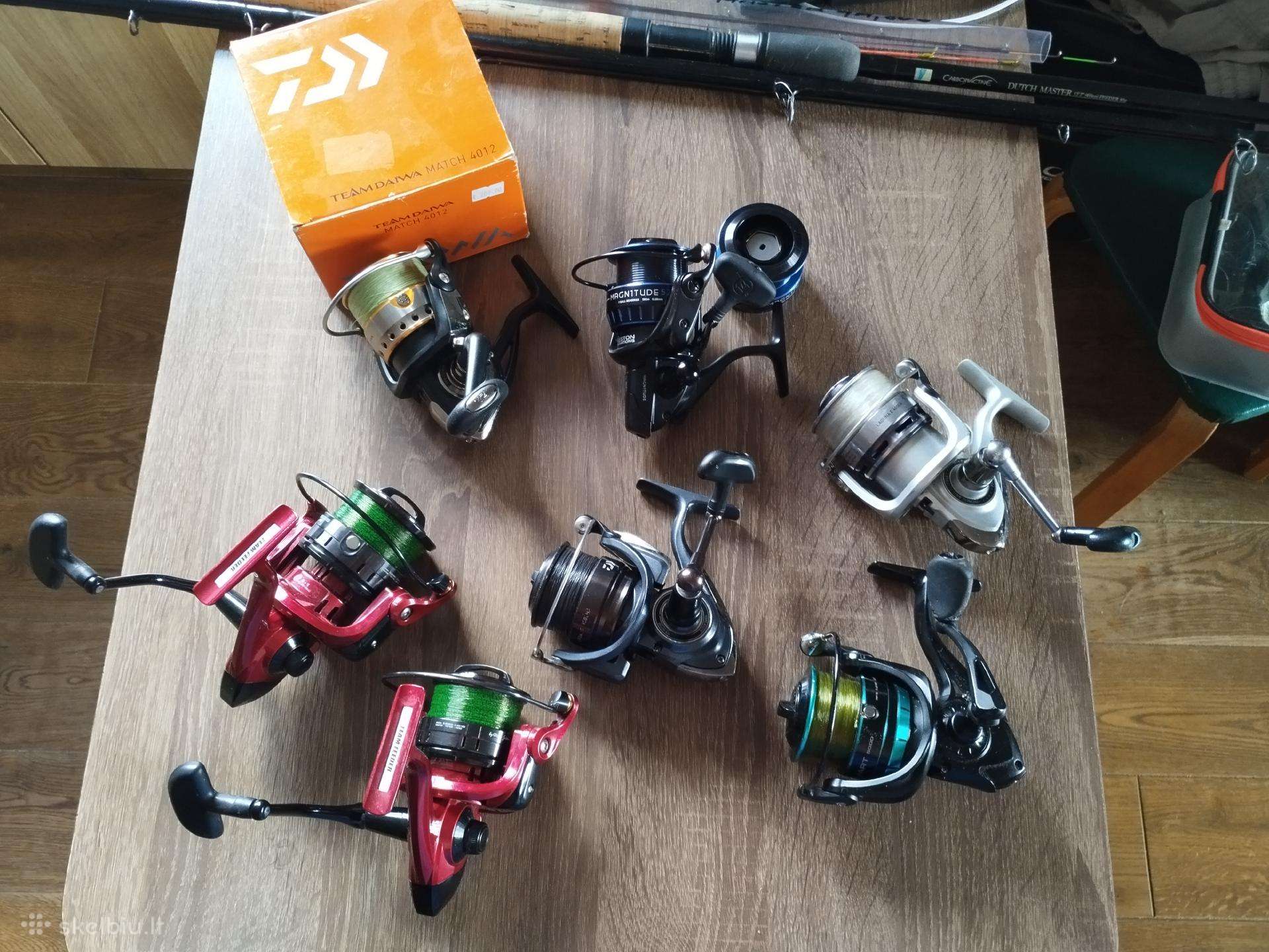 Parduodu rites Daiwa Tdm4012, Preston Magnitude 52