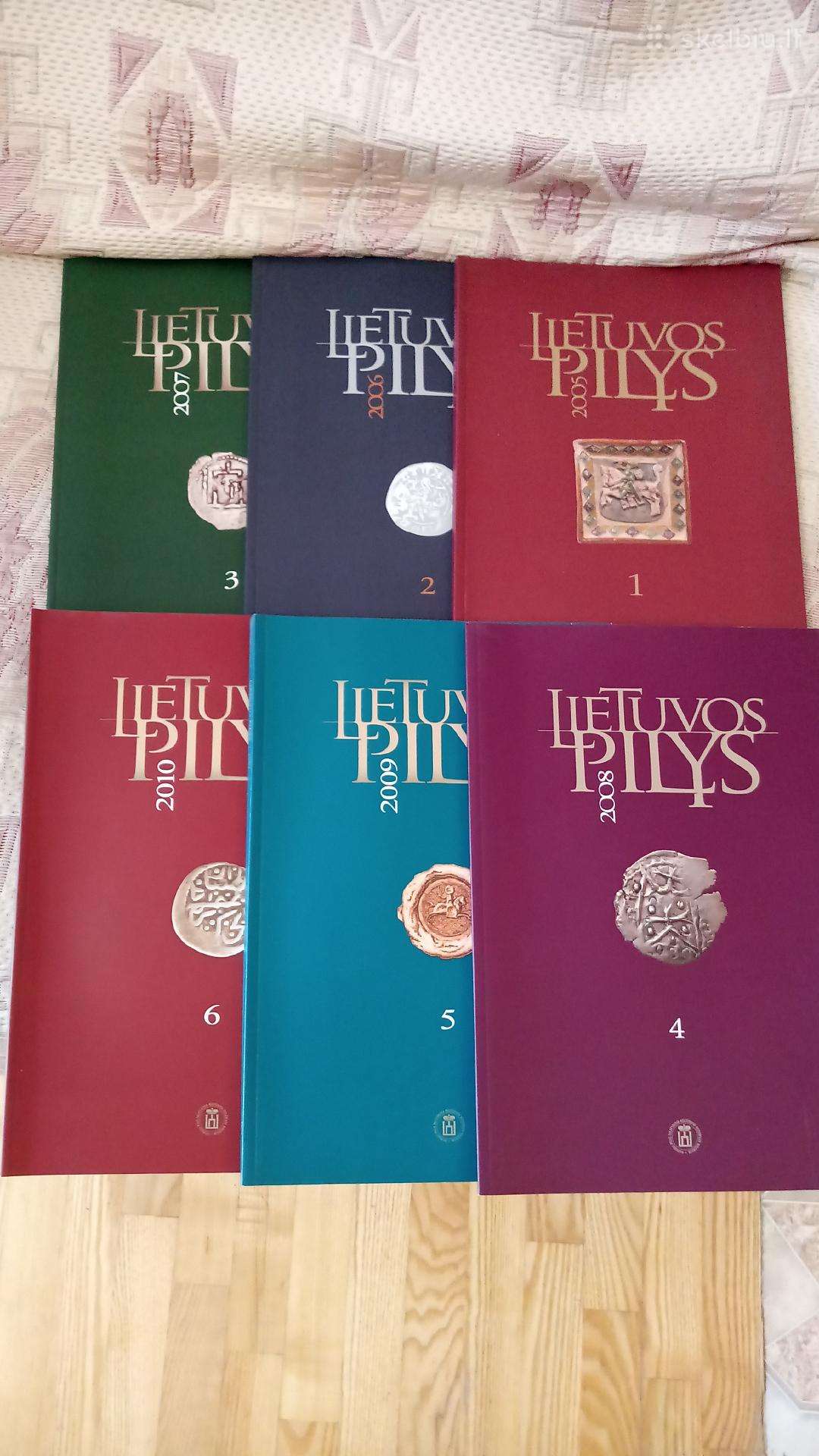 Lietuvos pilys 6 knygos
