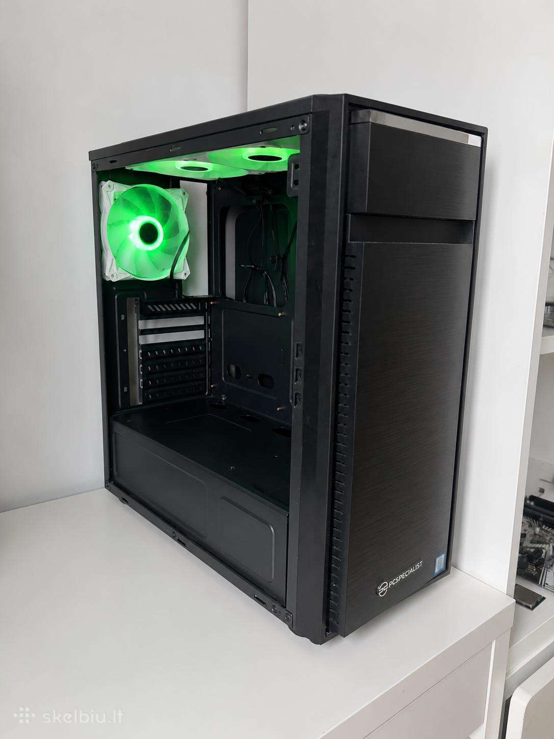 Pc Korpusas su Rgb Aušintuvais