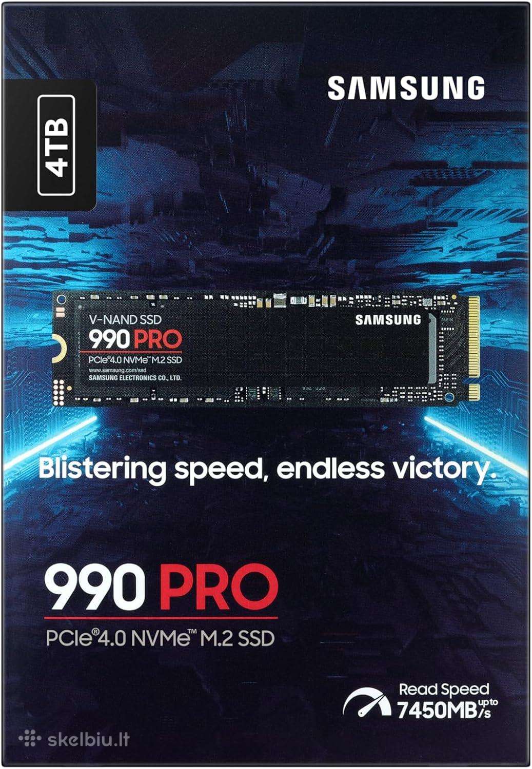 SSD Samsung 990 Pro SSD, 4tb