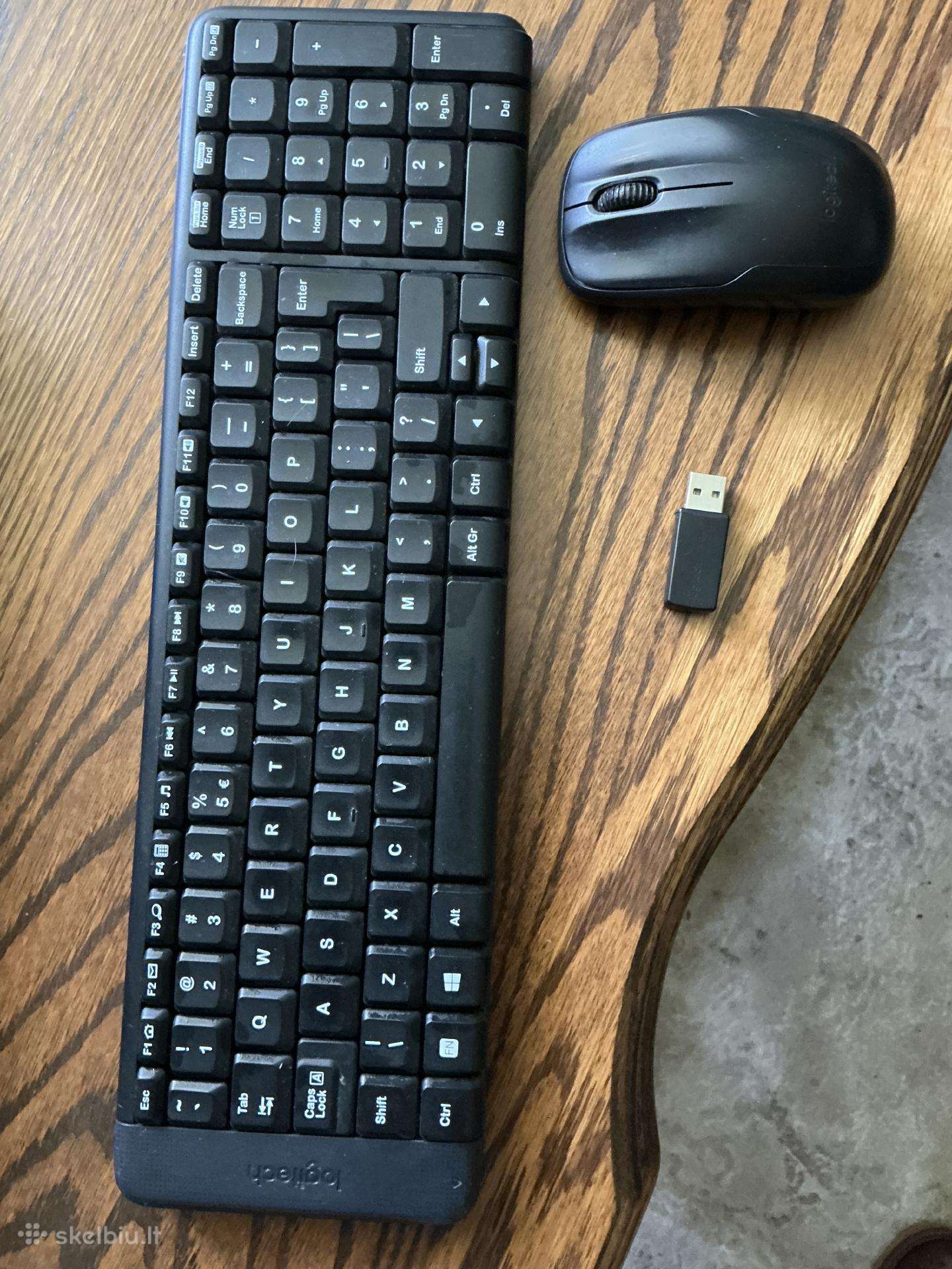 Beviele Klaviatura su pele Logitech K220
