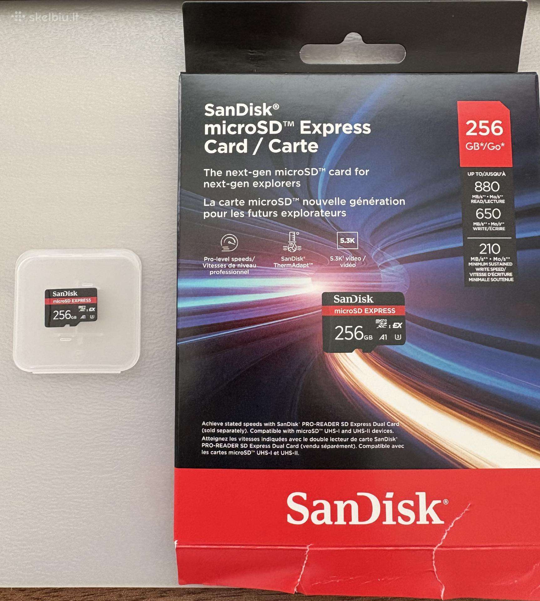 Microsd Express 256gb