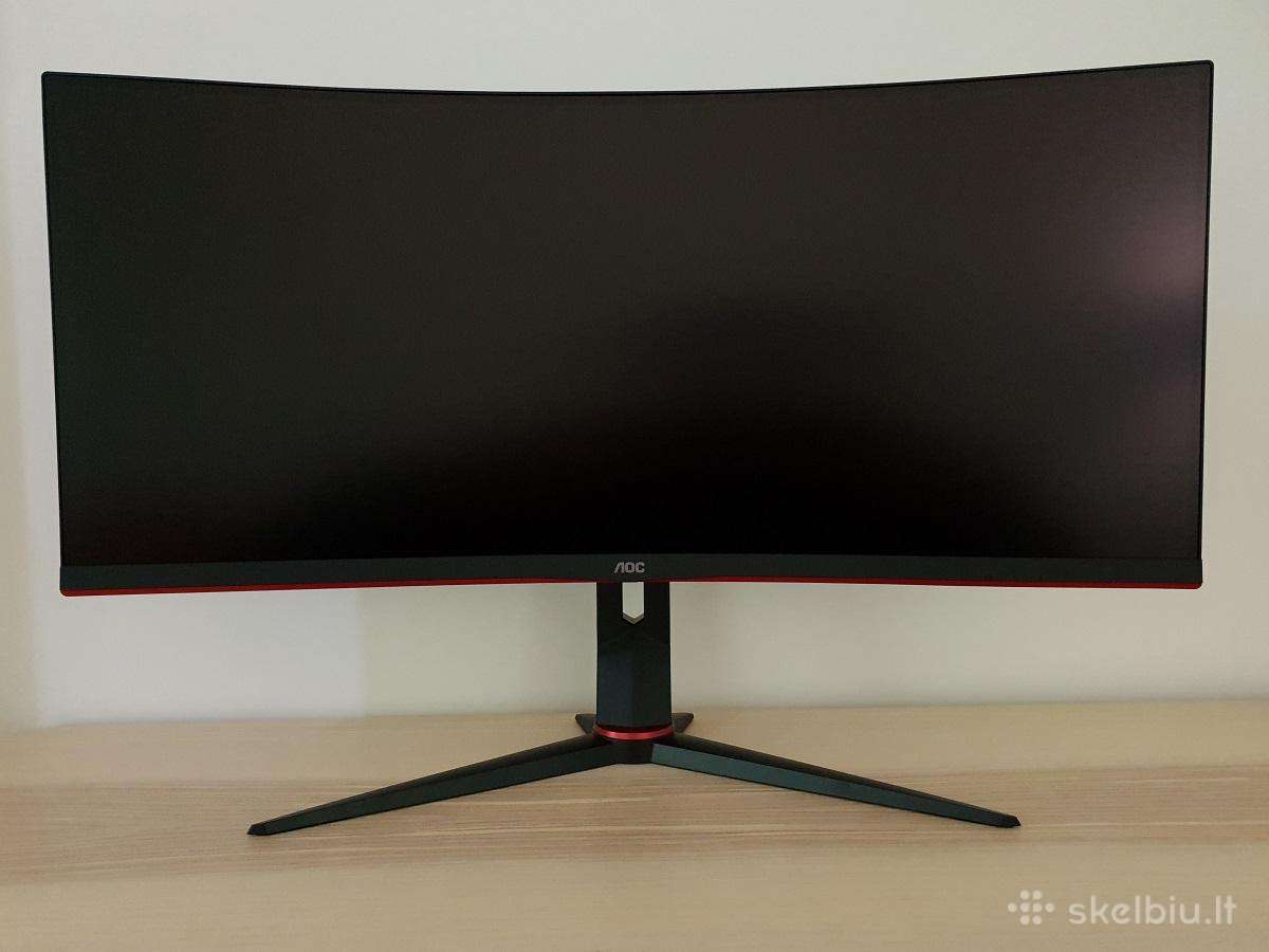 Aoc Cu34g2x/bk monitorius