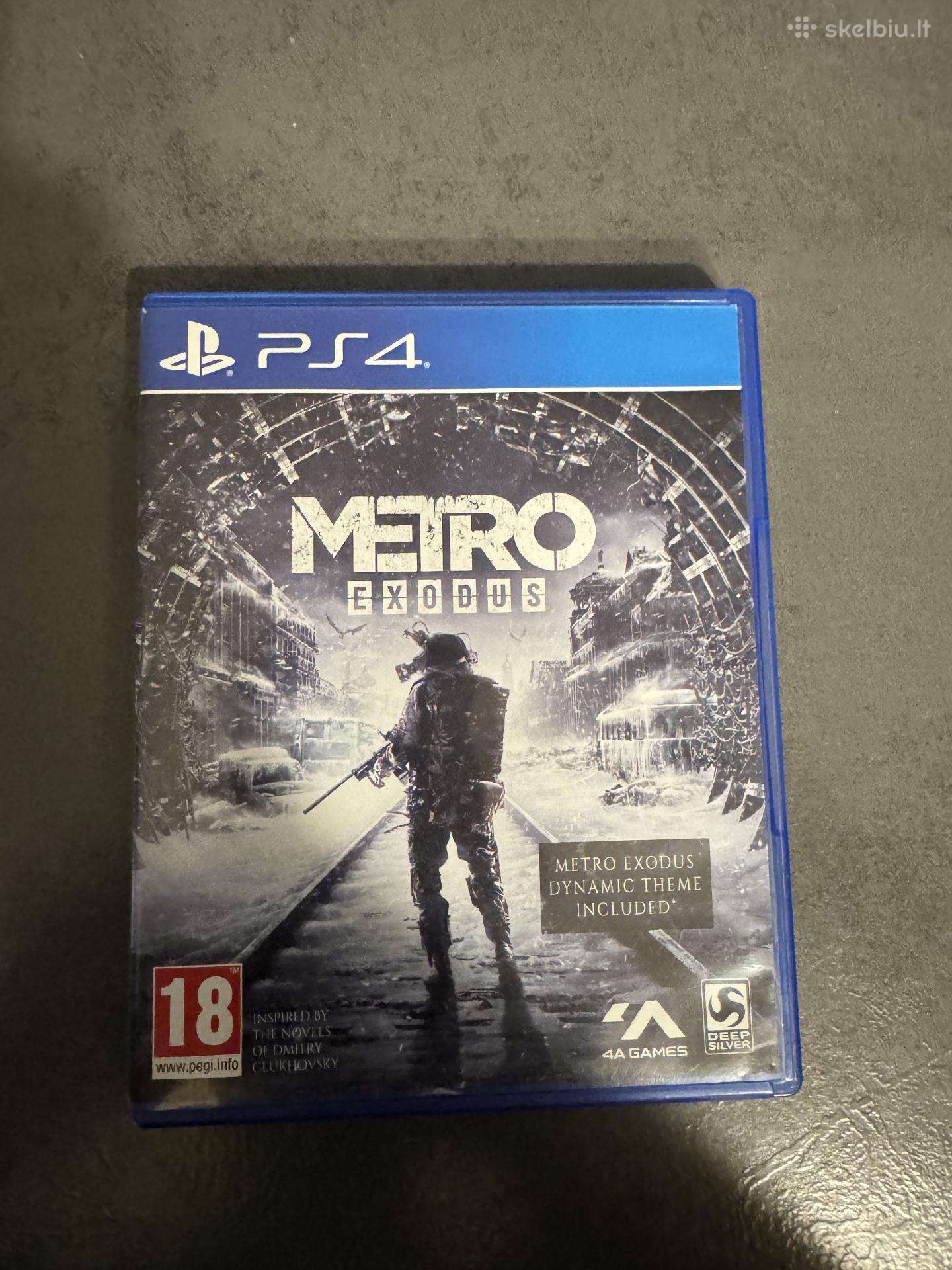 Metro Exodus žaidimas (Ps4 & Ps5)