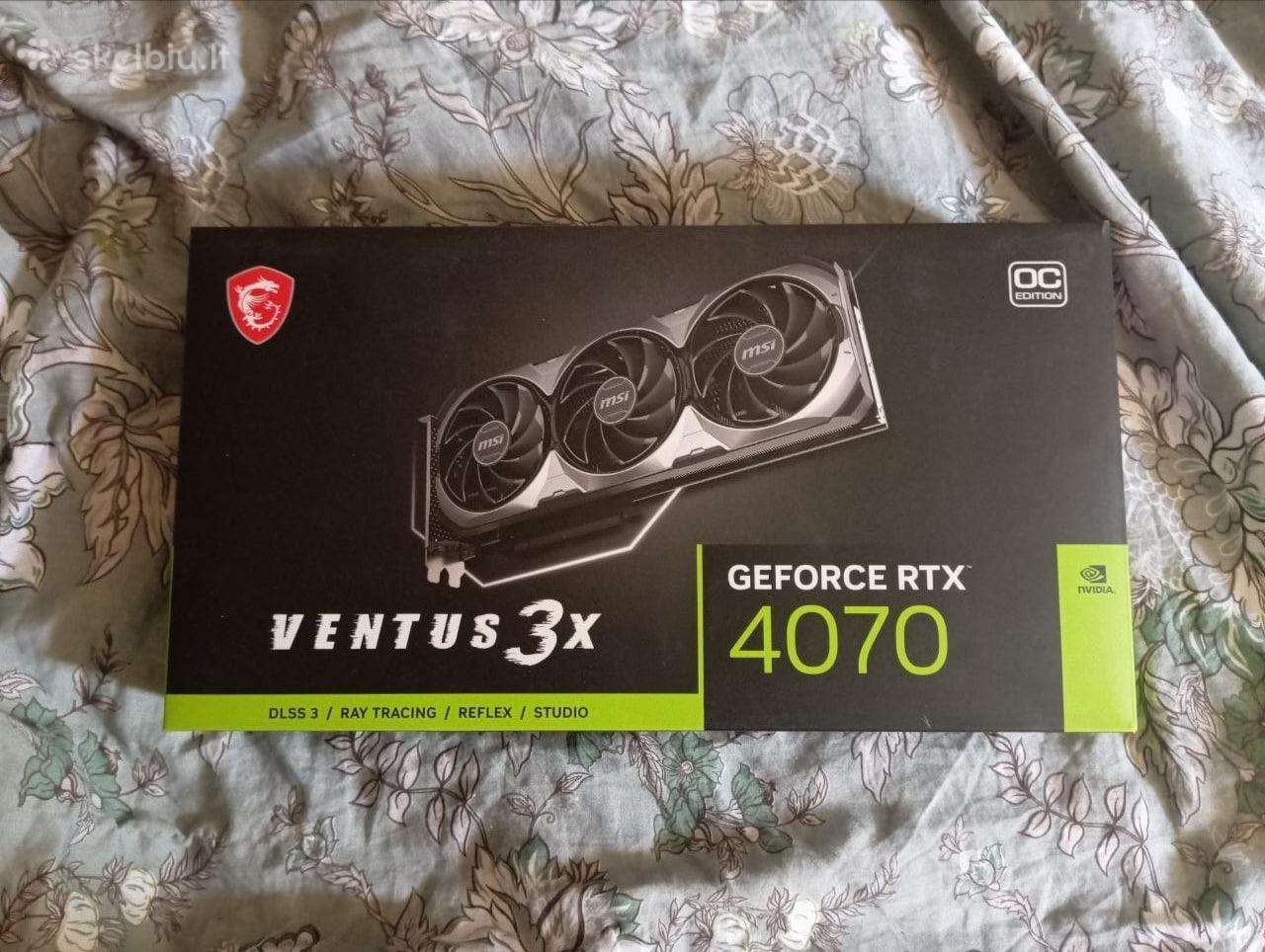 Msi rtx 4070 ventus 3x 12gb