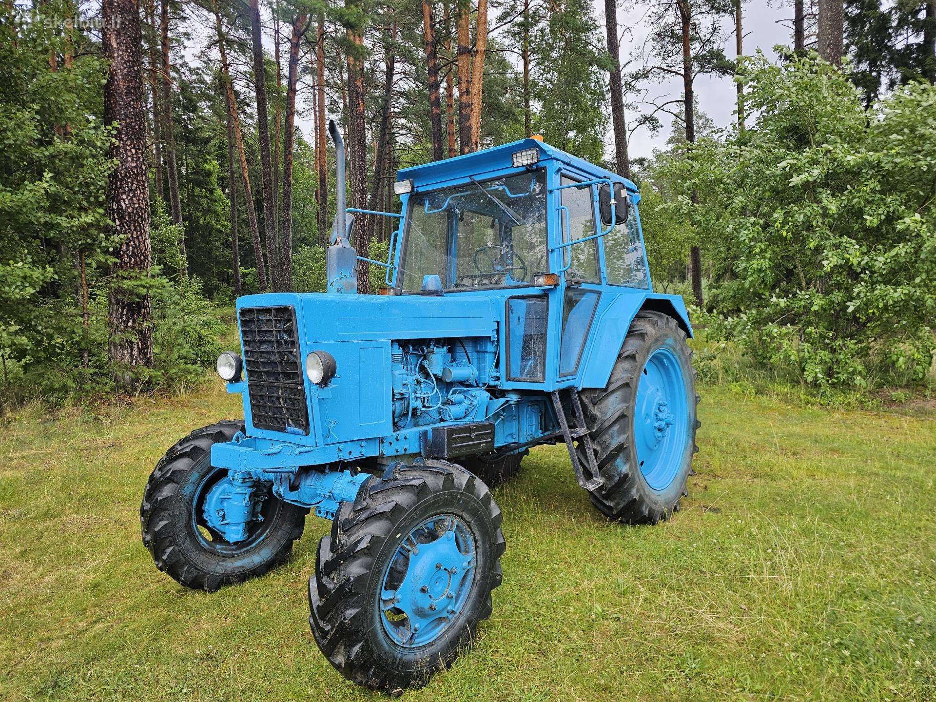 Mtz82 Priekaba Pts Ir Lėkštės