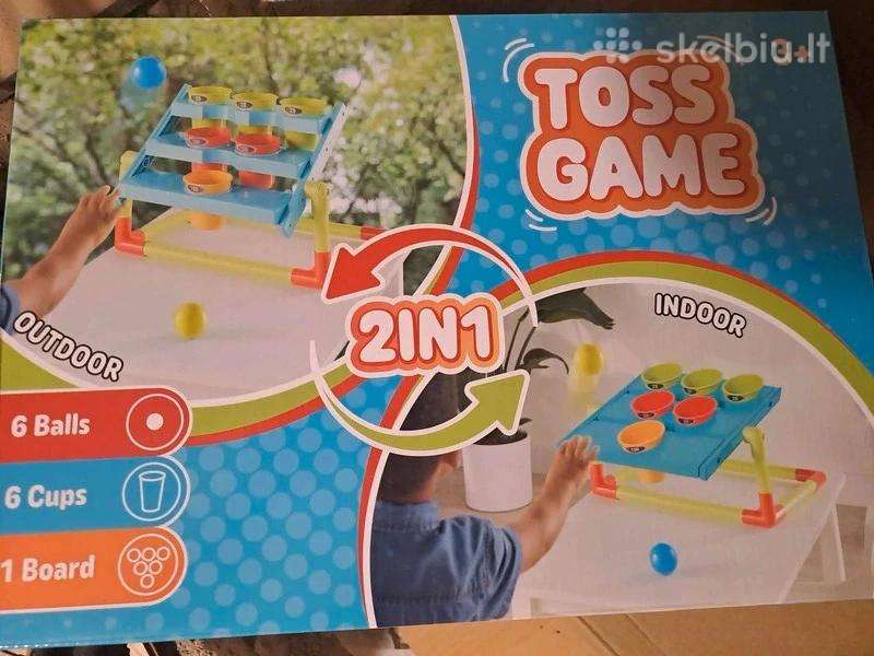 Aktyvaus laisvalaikio žaidimas „Toss Game“ 2-in-1