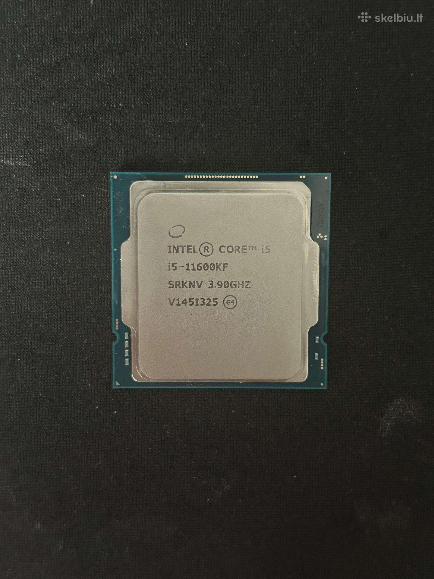 Intel Core I5-11600kf Procesorius + Ašintuvas