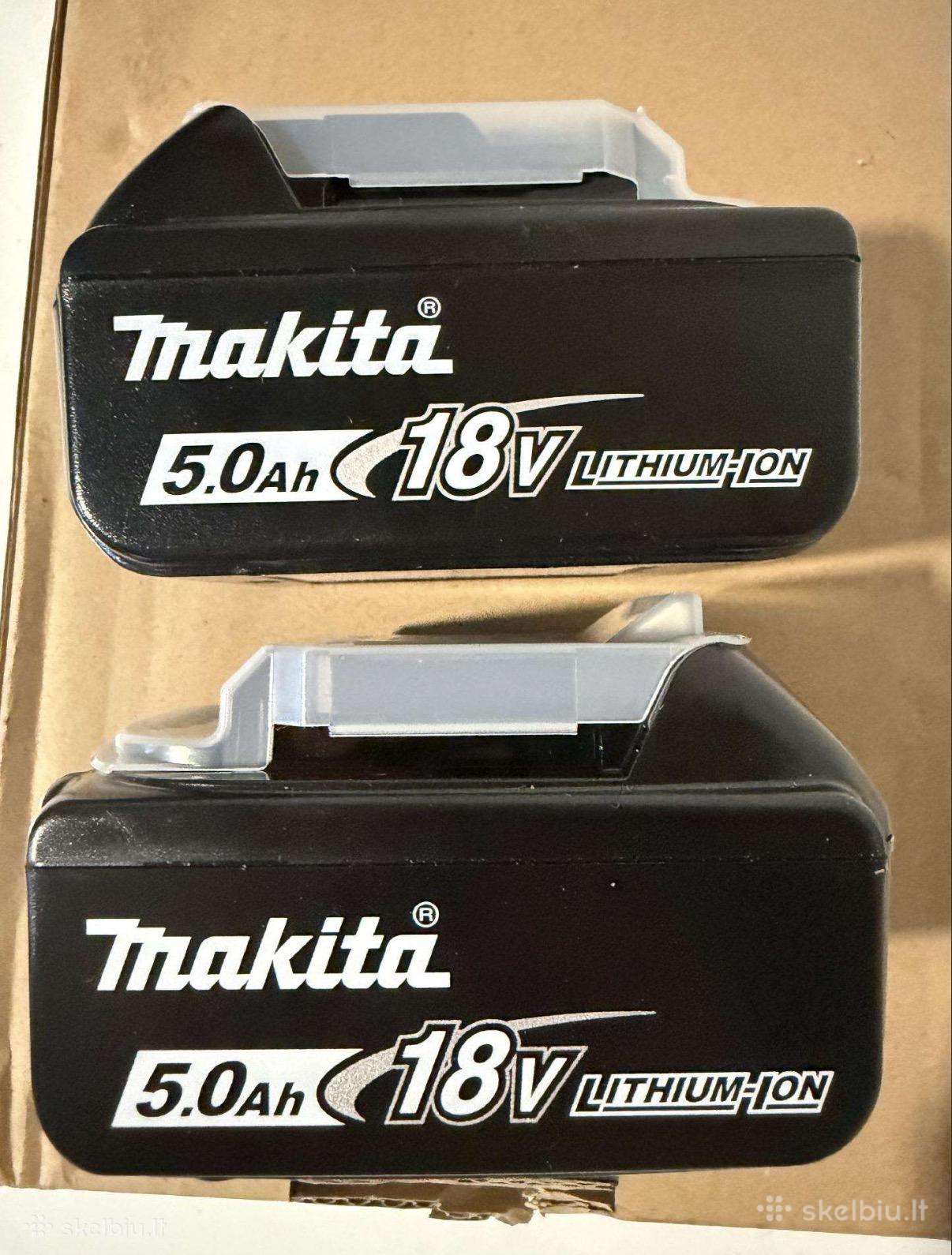 Makita akumuliatoriai 5ah