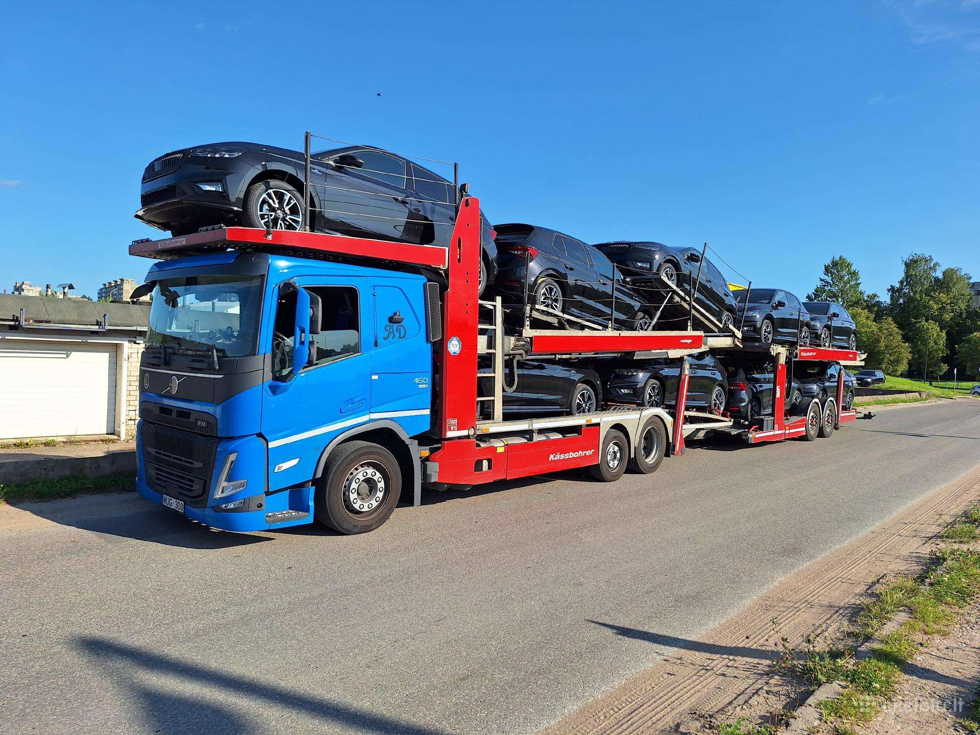 Autovežio vairuotojas darbui Europoje
