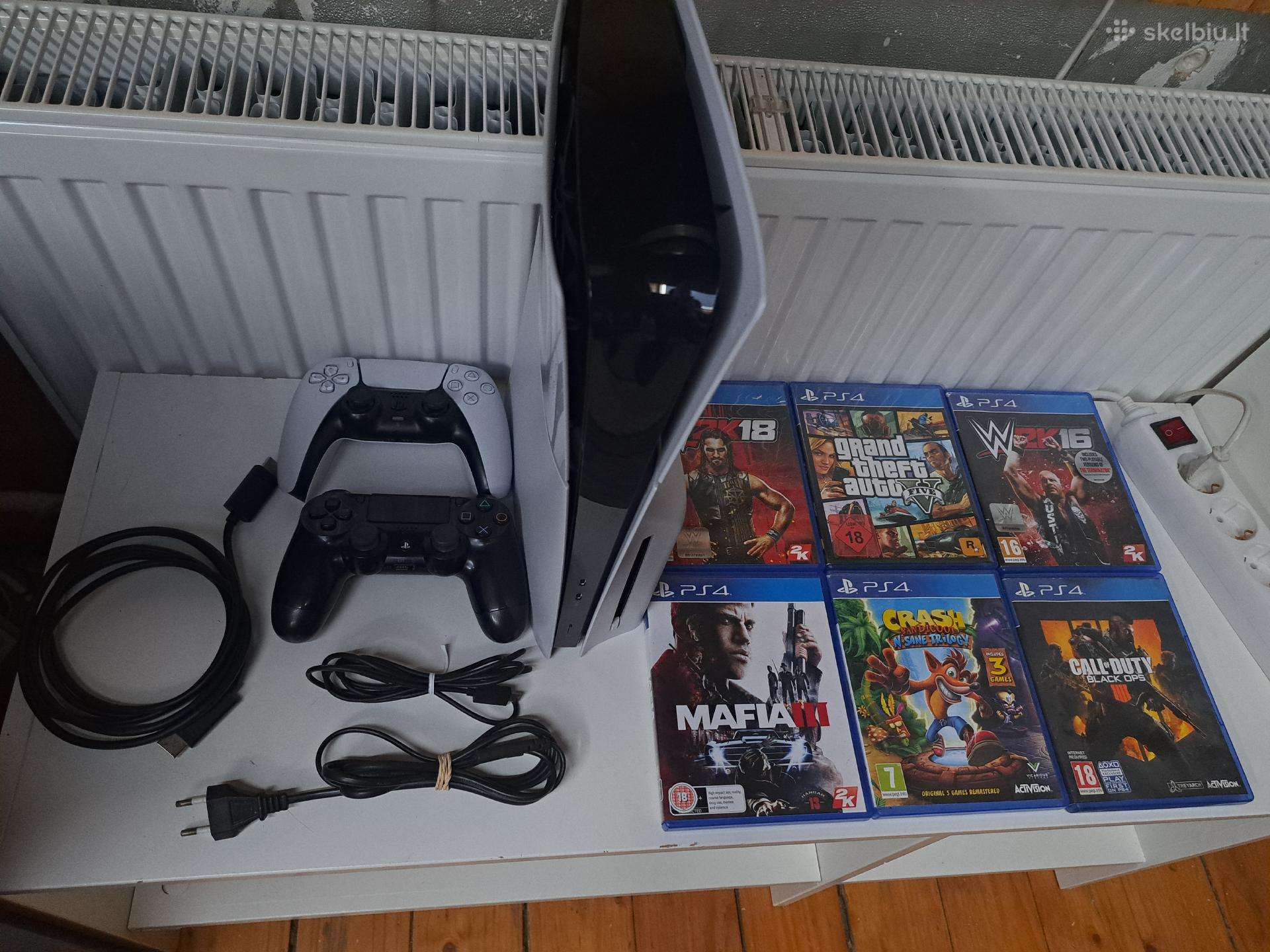 Ps5 Slim su žaidimais