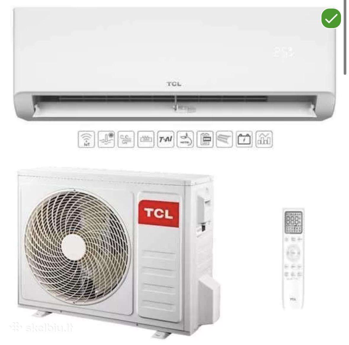 Sieninis oro kondicionierius Tcl 3,4kw