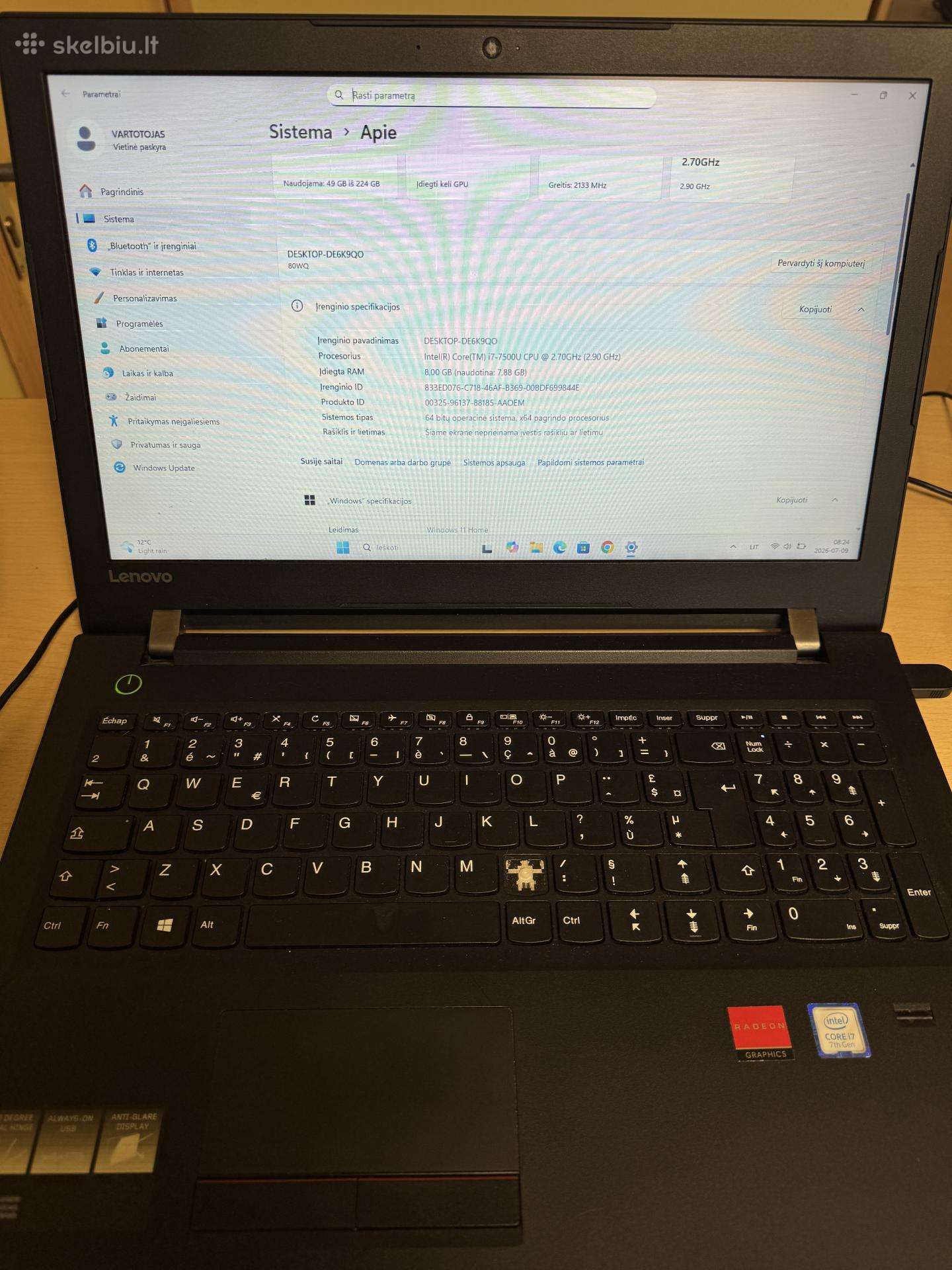 Lenovo v510-15ikb