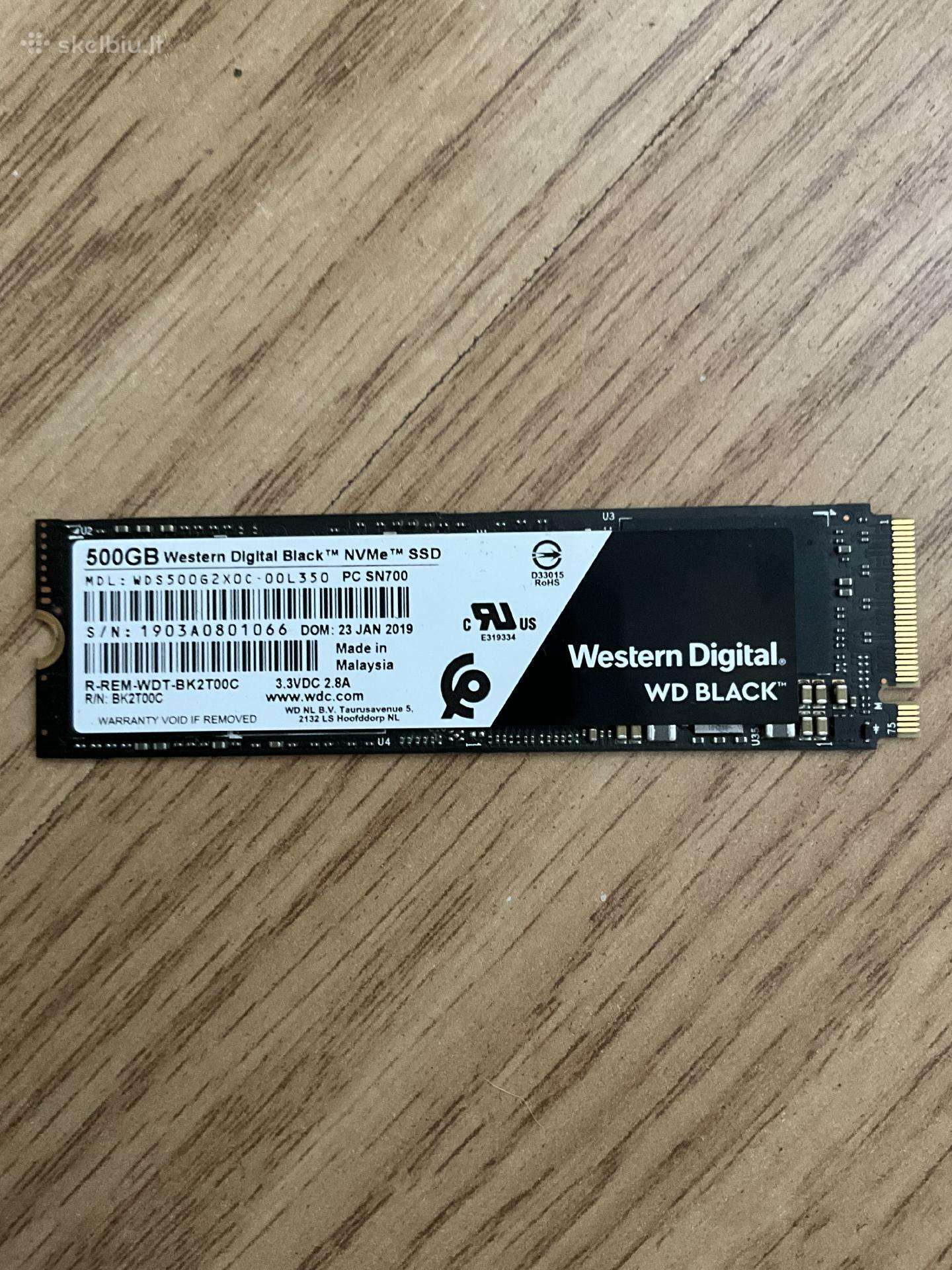 Western Digital Wd Black Sn700 500gb