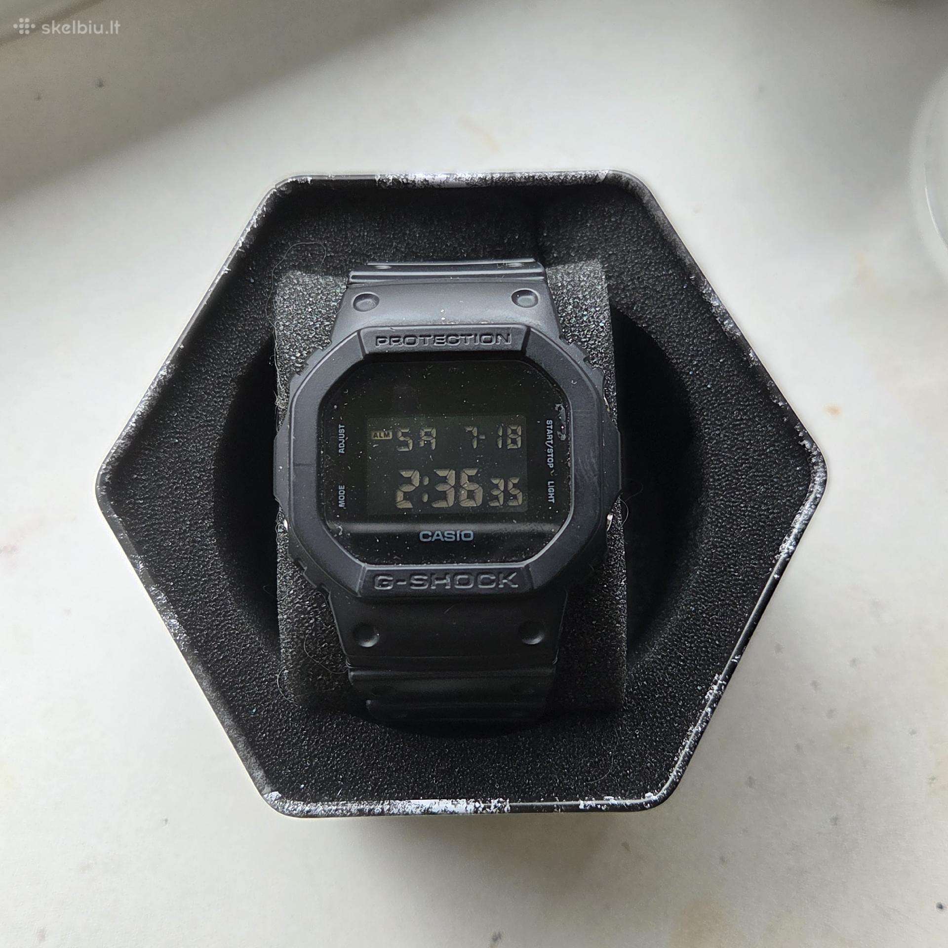 Matte black Casio G-shock Dw-5600bb-1
