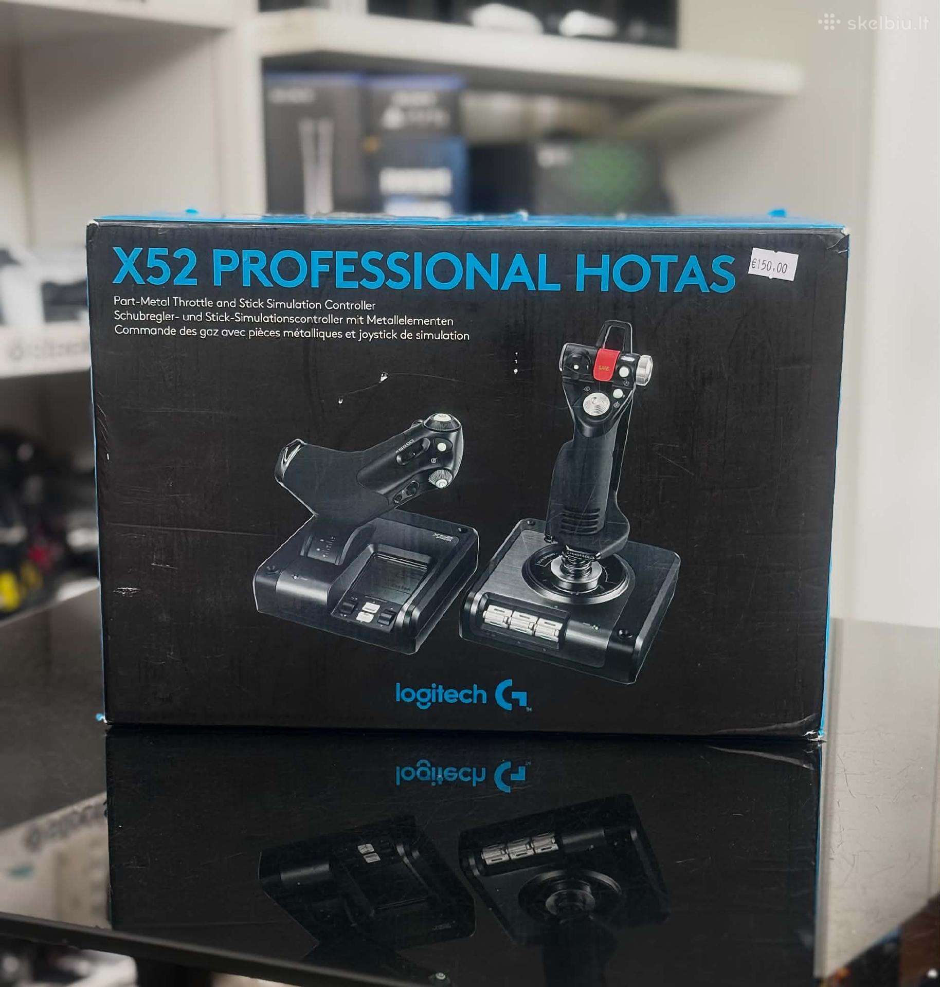Skrydžio valdymo sistema Logitech X52 Pro