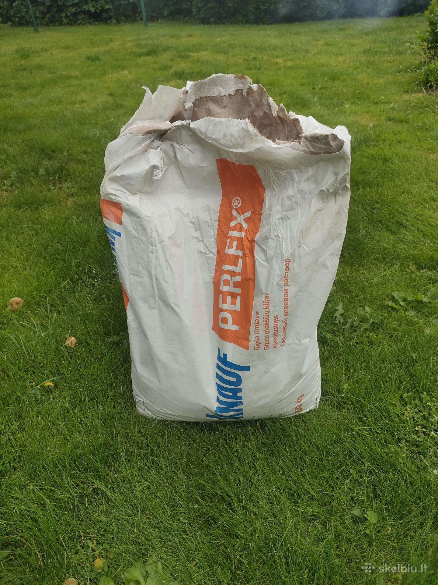 Gipso plokščių klijai knauf perlfix liko 13kg