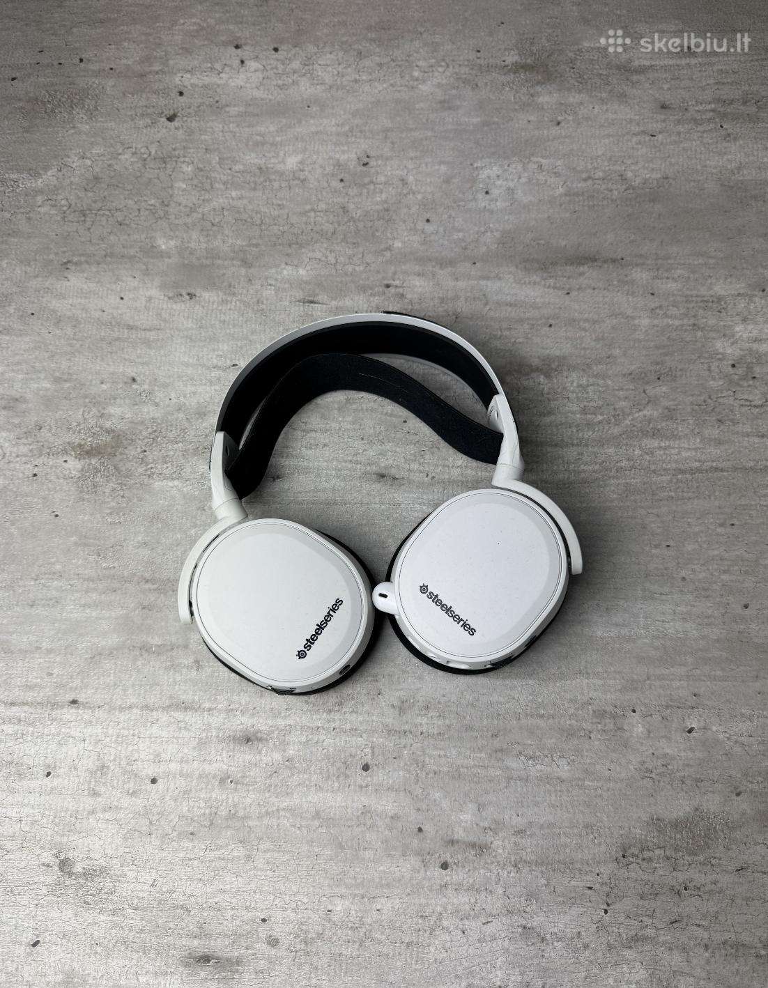 Steelseries Arctis 7+ belaidės ausinės (baltos)