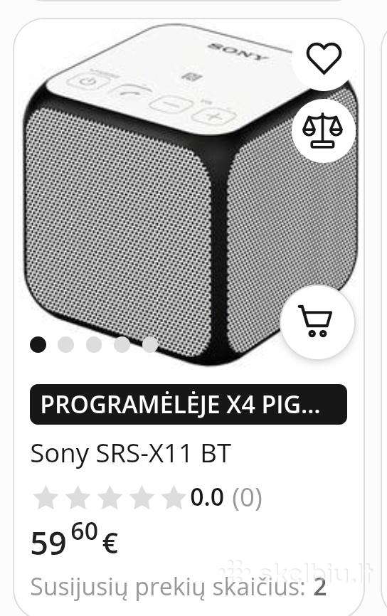 Už puse kainos Sony Bluetooth kolonele