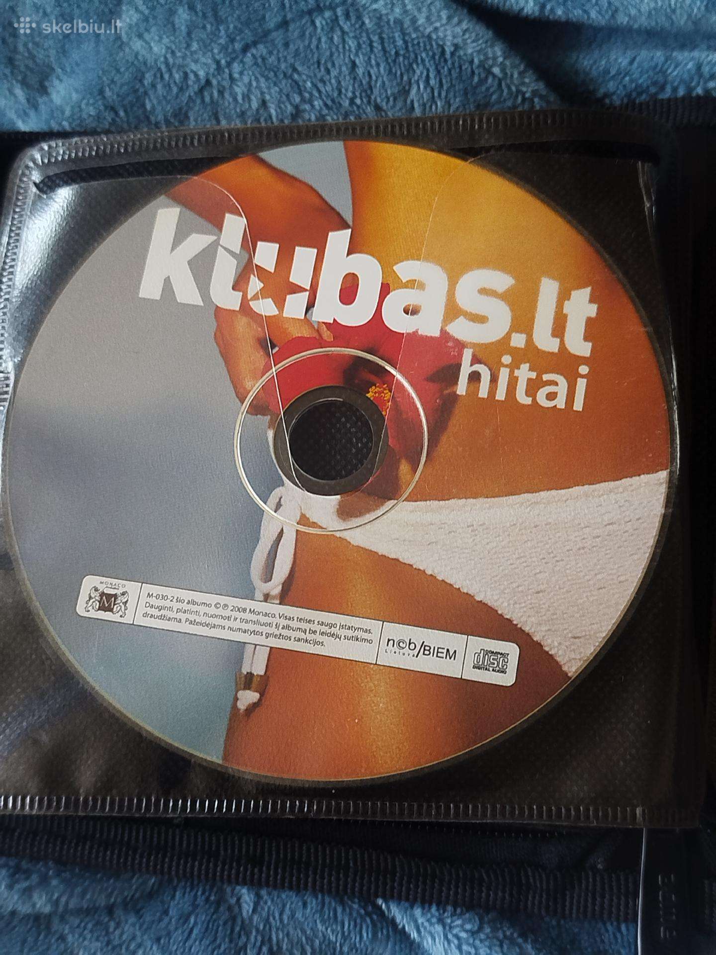 CD muzika be viršeliu