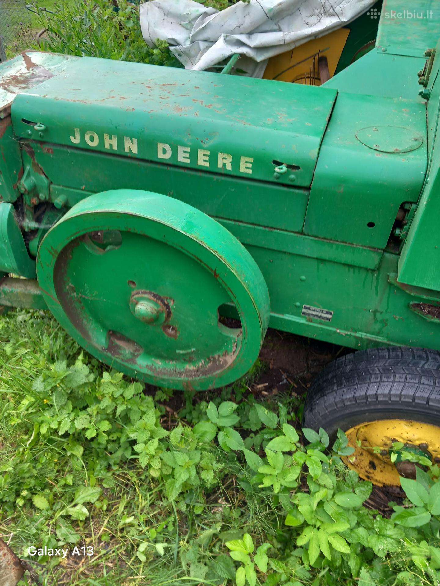 Parduodamas presas John Deere kitkinis 0