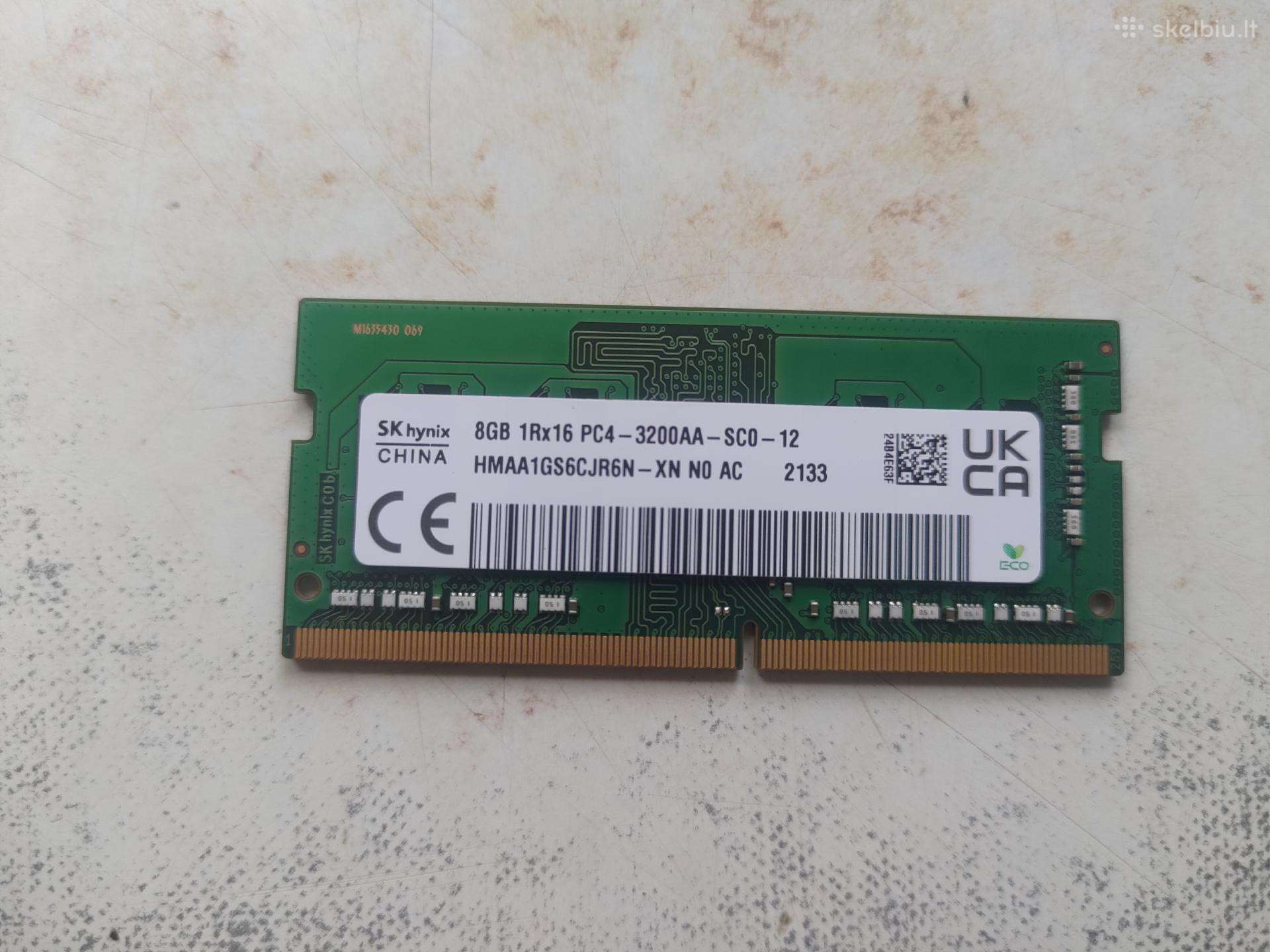 Parduodu 8gb, Ddr4 RAM