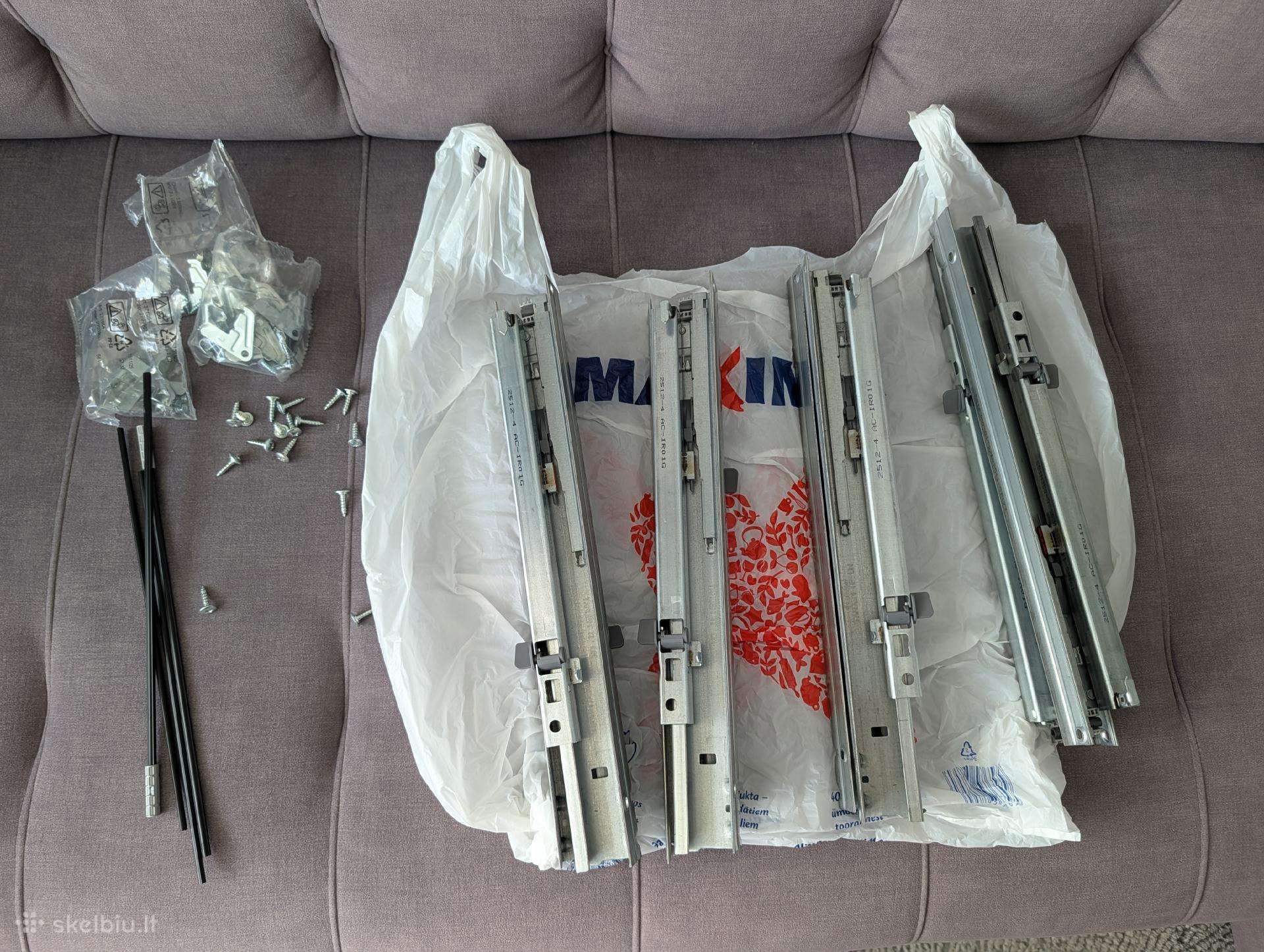 Ikea Besta stalčių bėgeliai
