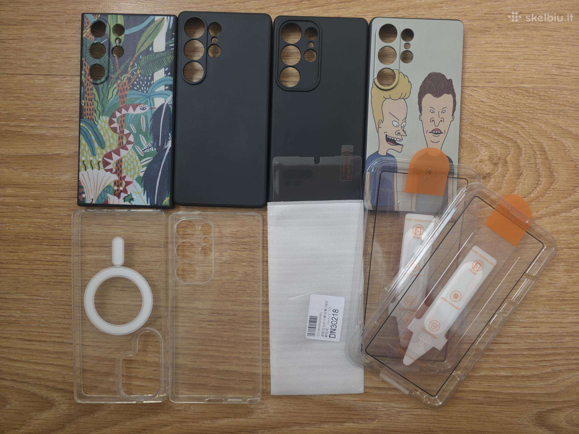 Samsung s25 ultra deklai, stikliukai