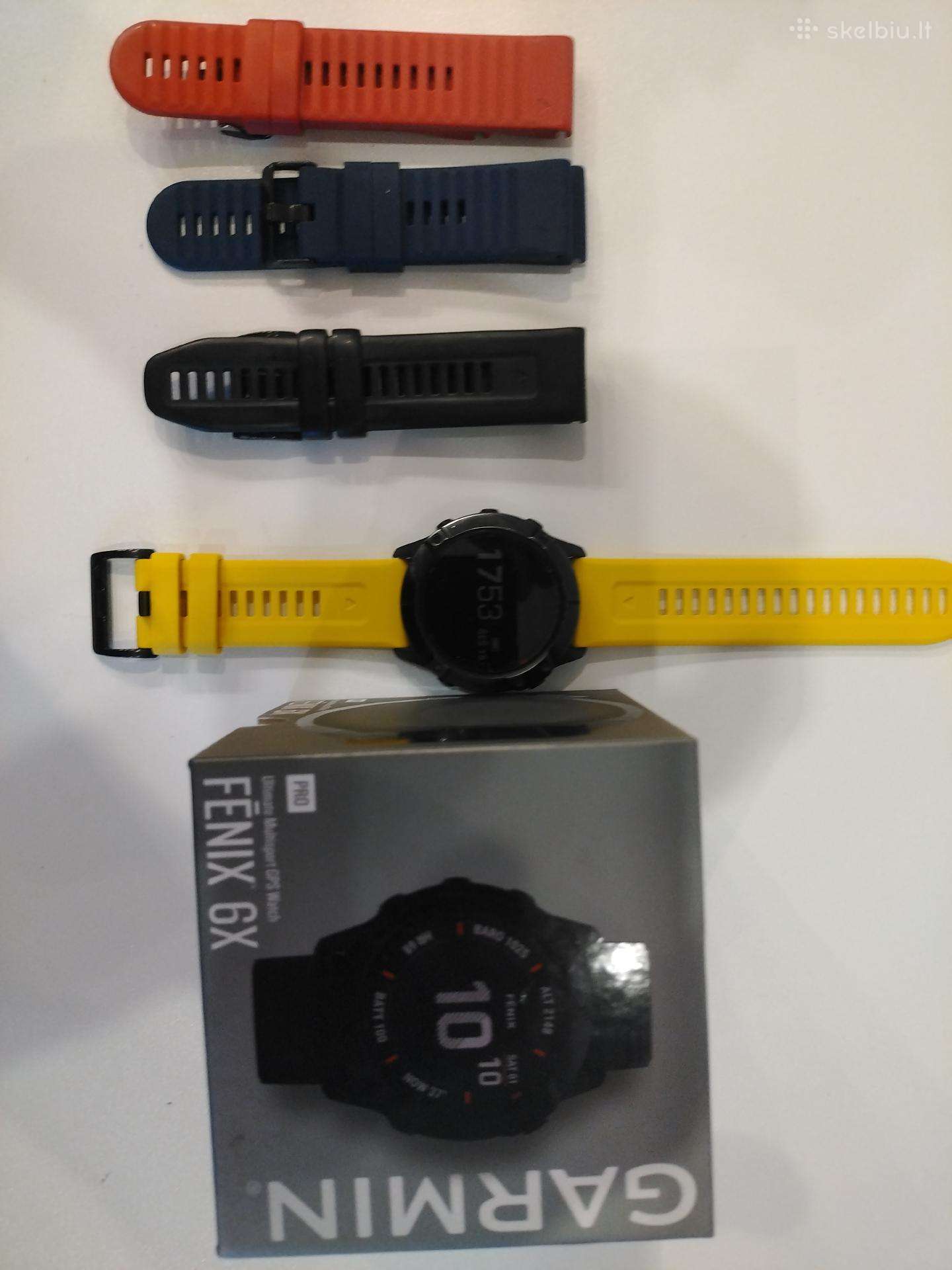 Išmanusis laikrodis Garmin Fenix 6x Pro