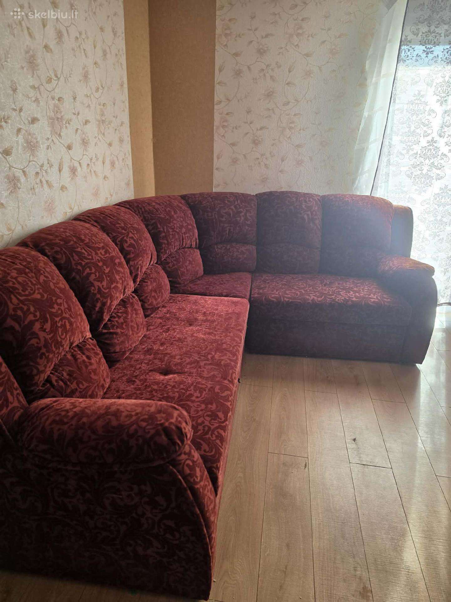 Parduodamas naudotas kampas (kampinė sofa)