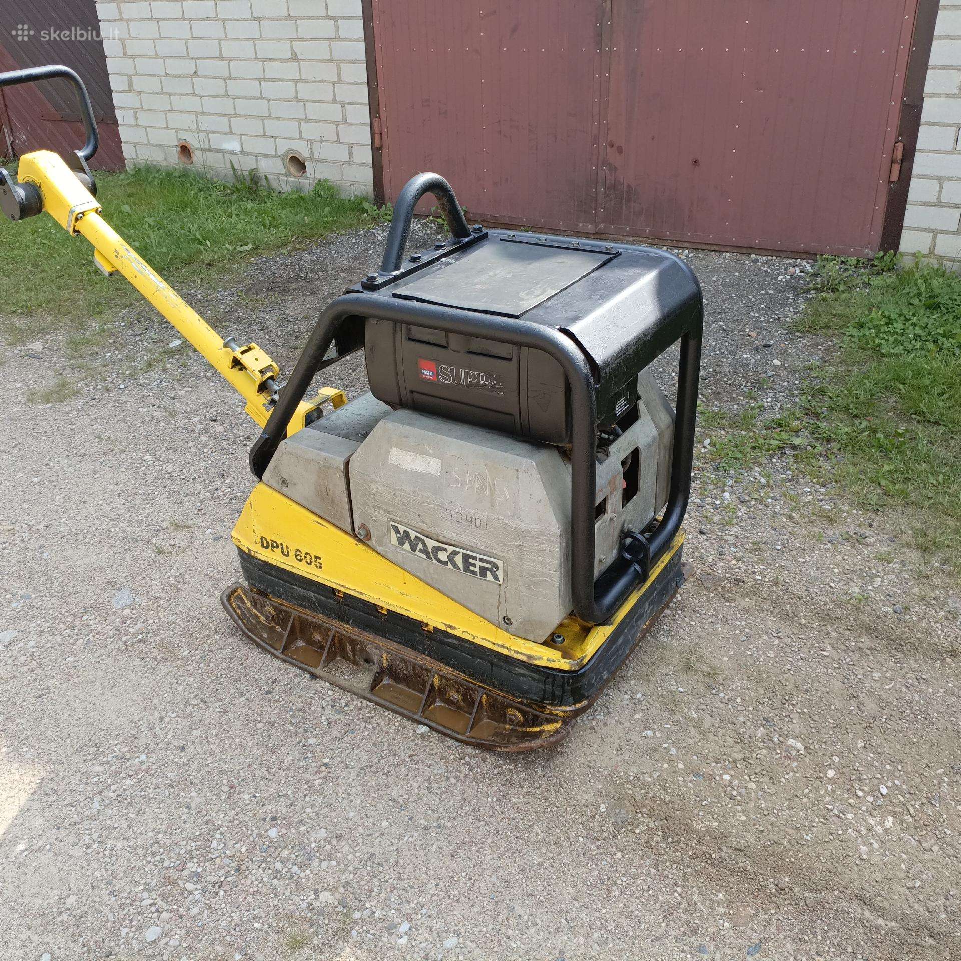 Wacker Dpu 6050 500kg vibroplokštė