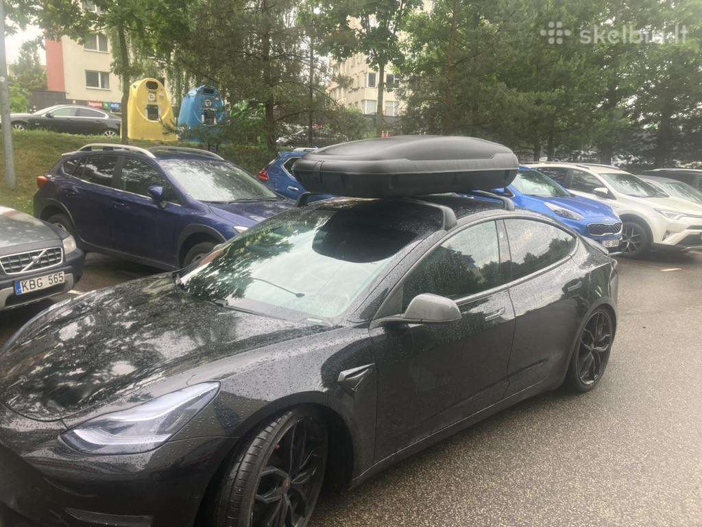 Didele stogo bagazine, carbon imitacija.
