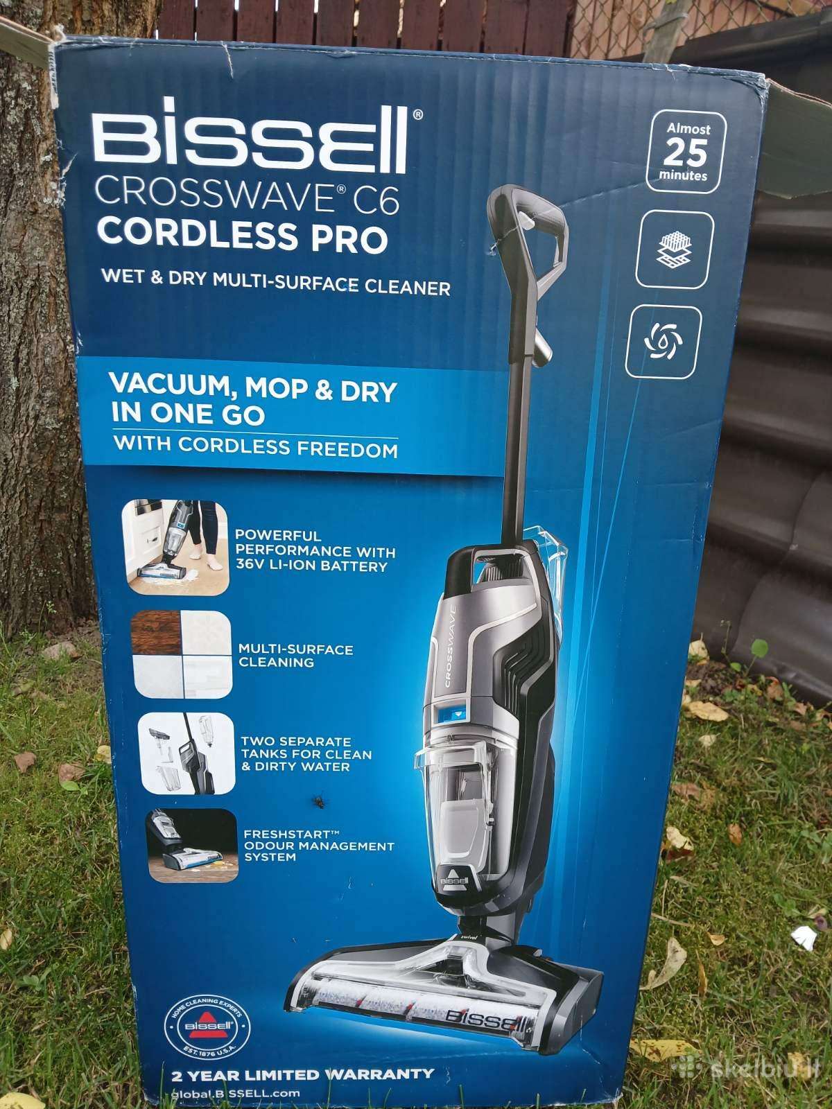 Belaidis Bissell croswave C6 siurblys