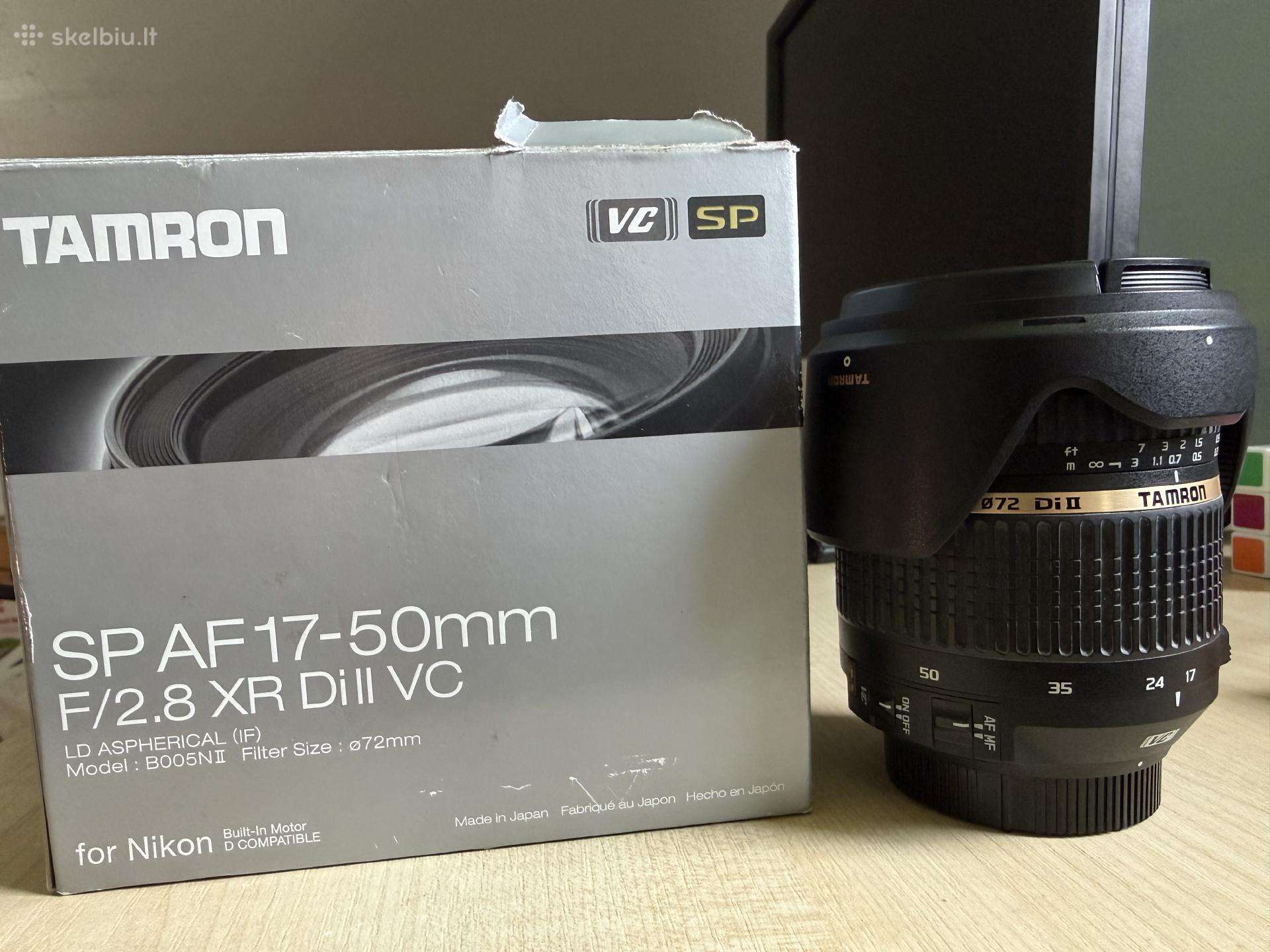 Tamron 17-50, Nikkor 18-70